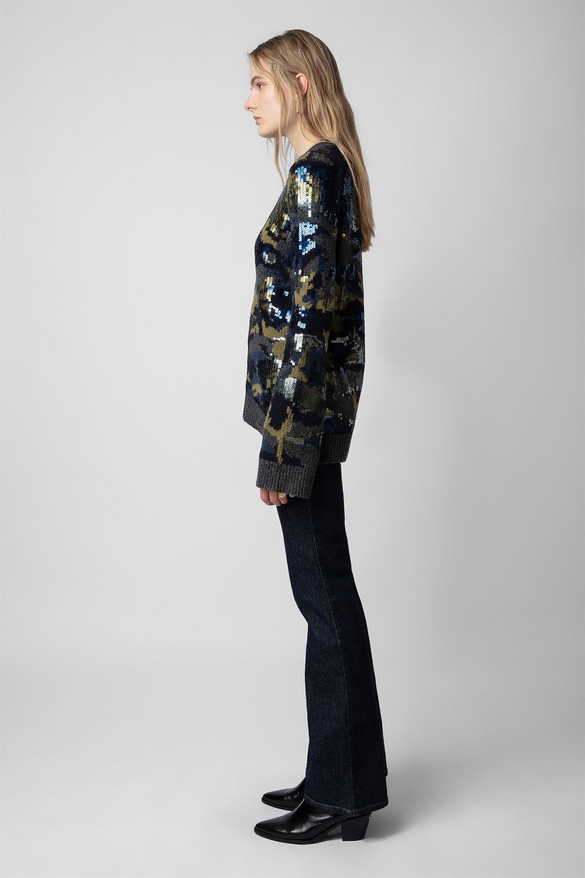 Zadig & Voltaire Payetli Örgü Yün Triko-Libas Trendy Fashion Store