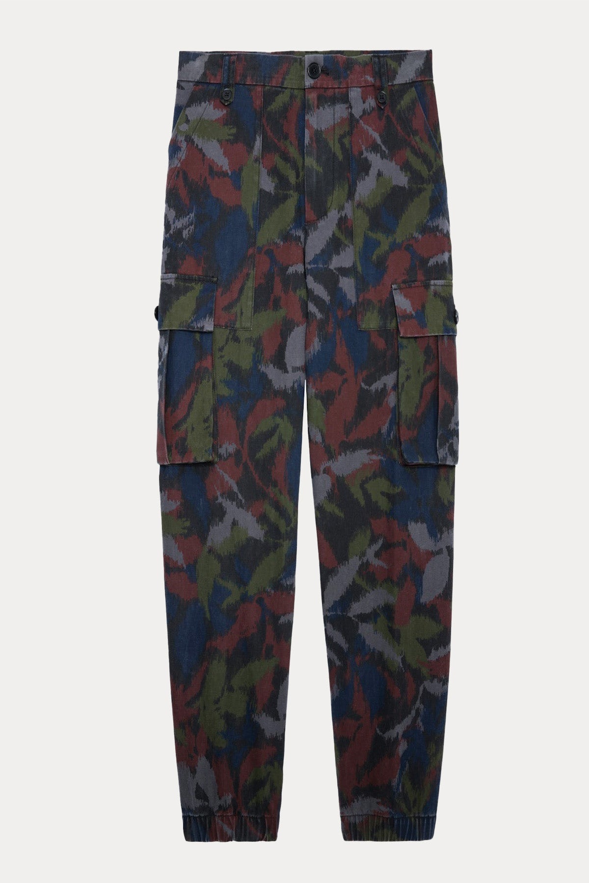 Zadig & Voltaire Straight Fit Desenli Kargo Pantolon-Libas Trendy Fashion Store