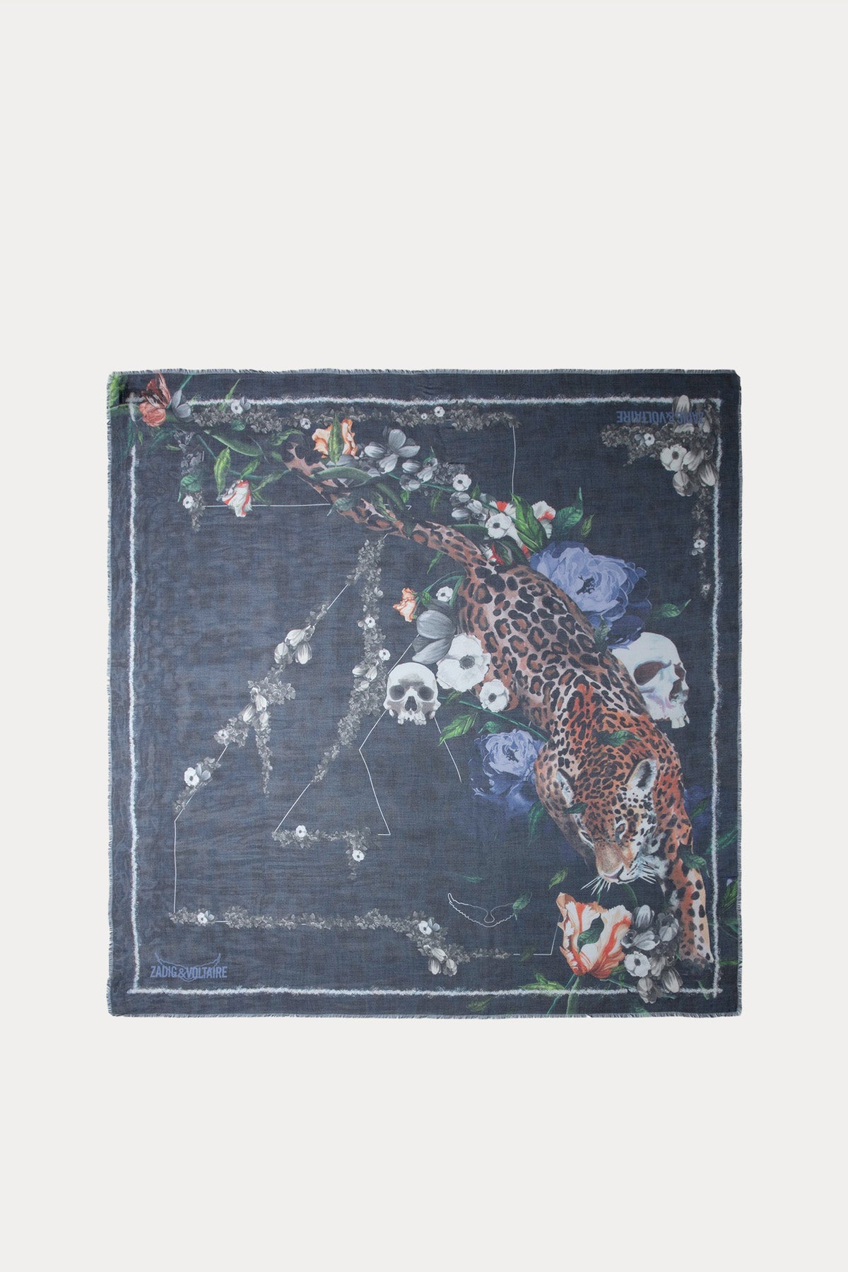 Zadig & Voltaire Animal Desen Fular-Libas Trendy Fashion Store