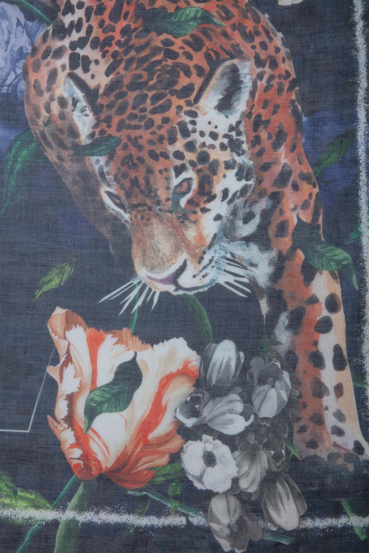 Zadig & Voltaire Animal Desen Fular-Libas Trendy Fashion Store