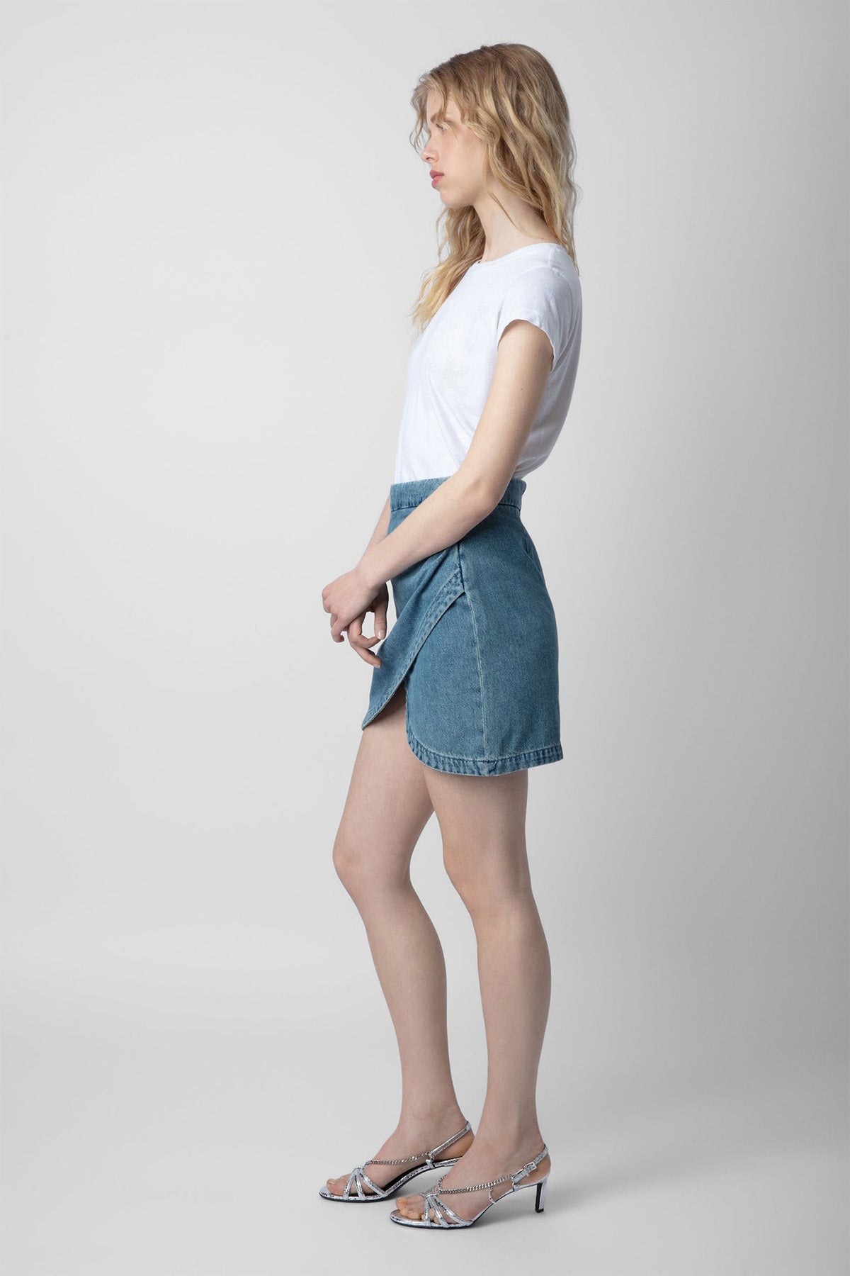 Zadig & Voltaire Yuvarlak Yaka Yıldızlı T-shirt-Libas Trendy Fashion Store