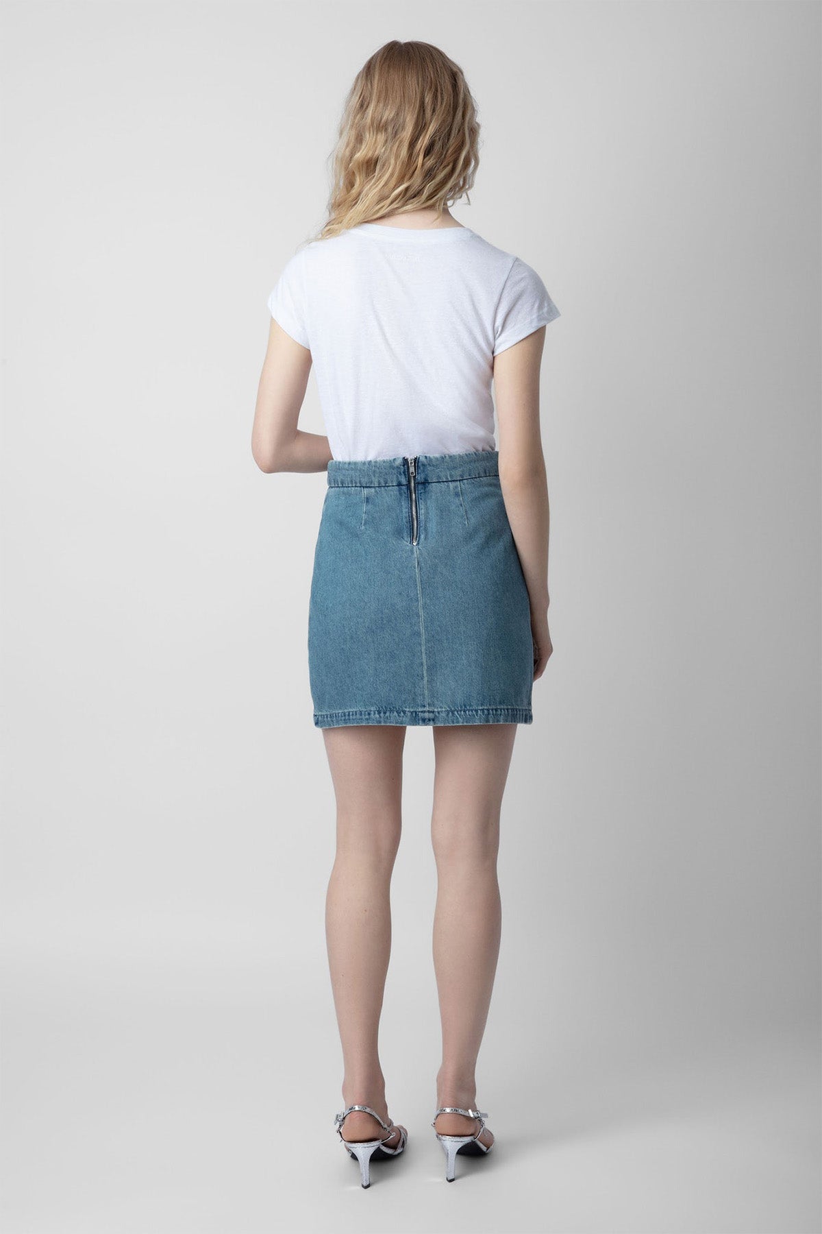 Zadig & Voltaire Yuvarlak Yaka Yıldızlı T-shirt-Libas Trendy Fashion Store