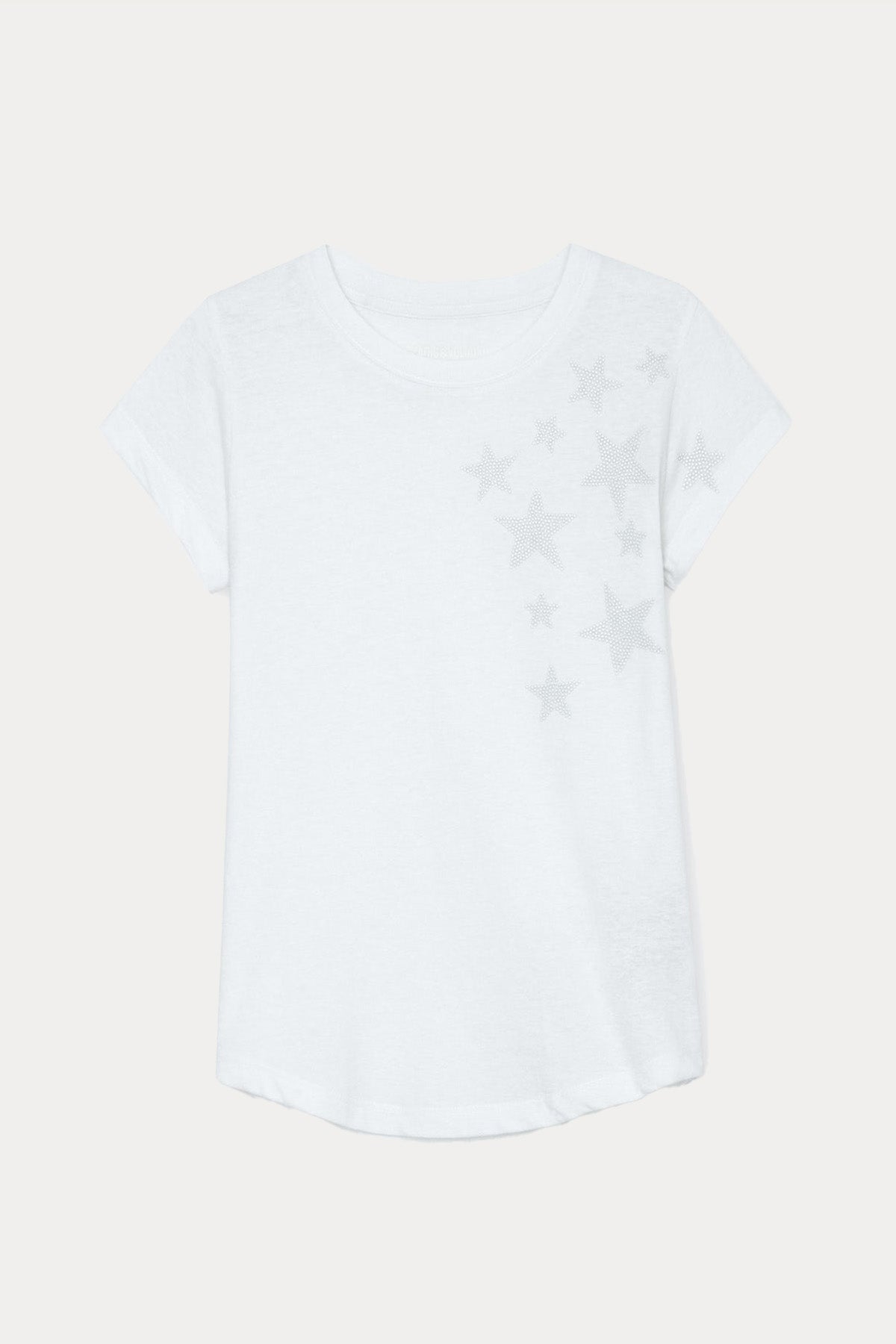 Zadig & Voltaire Yuvarlak Yaka Yıldızlı T-shirt-Libas Trendy Fashion Store