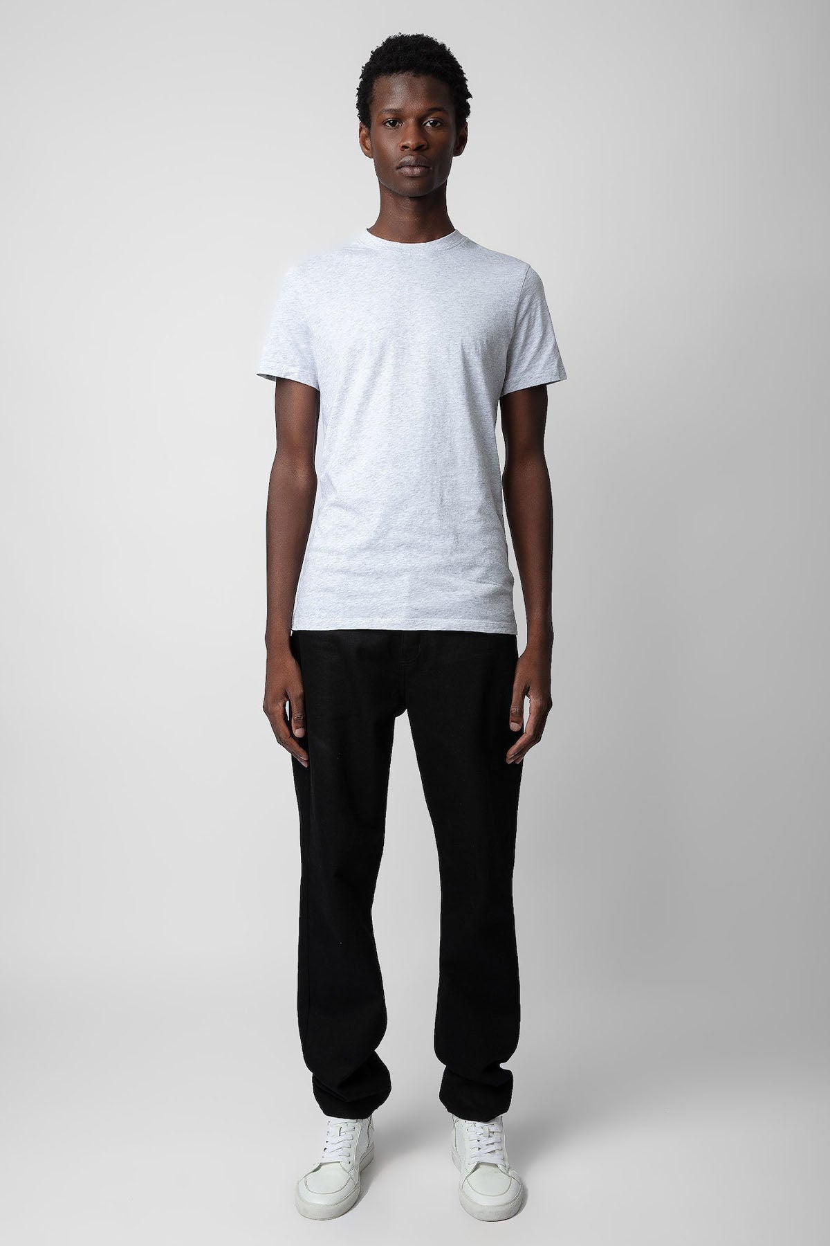 Zadig & Voltaire Yuvarlak Yaka Logolu T-shirt-Libas Trendy Fashion Store