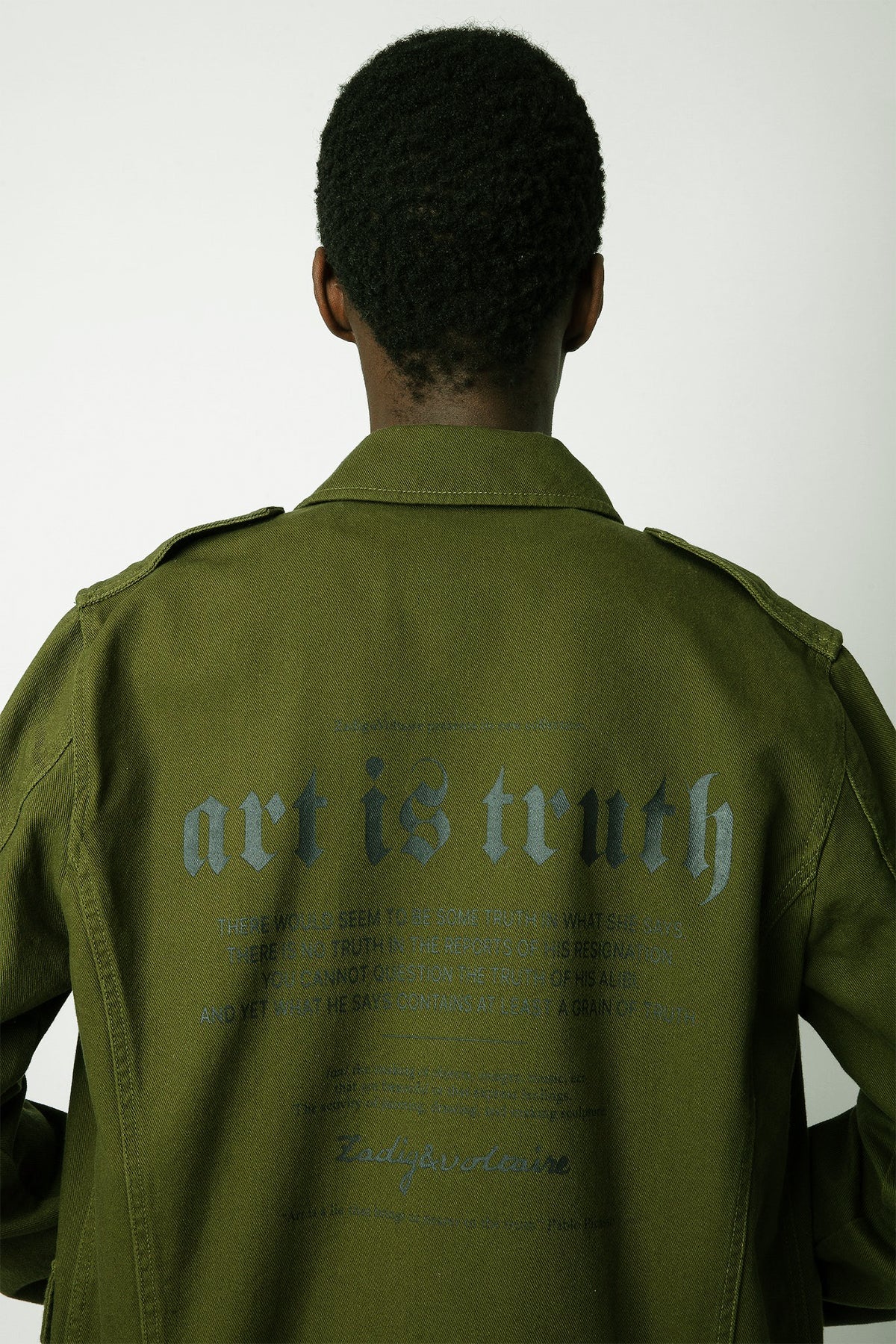 Zadig & Voltaire Büyük Cep Detaylı Ceket-Libas Trendy Fashion Store