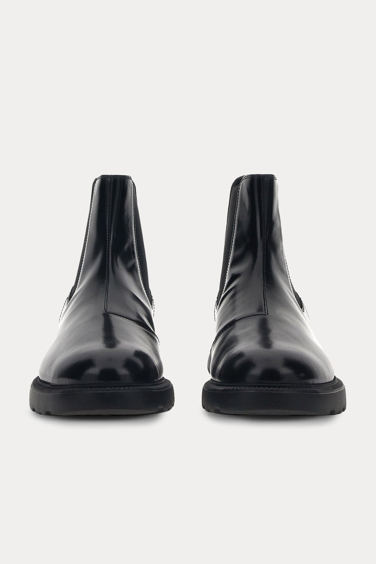 Hogan H600 Lastik Bantlı Deri Bot-Libas Trendy Fashion Store