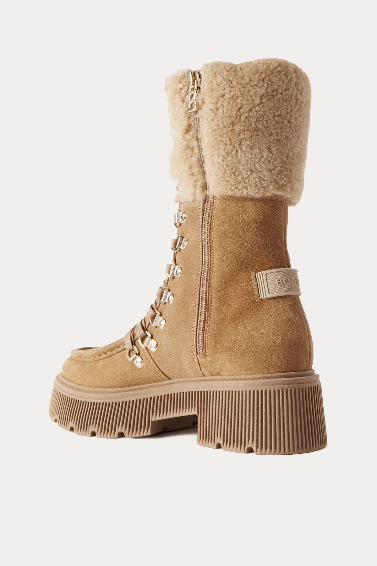 Bogner Turin Kürklü Nubuk Bot-Libas Trendy Fashion Store