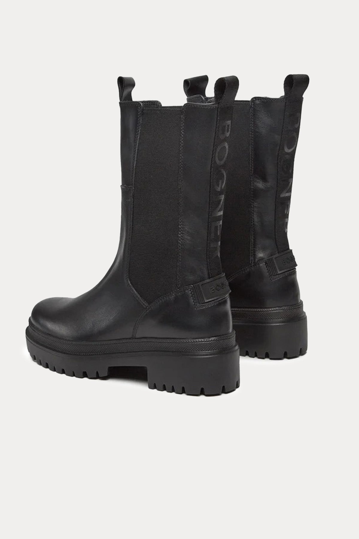 Bogner Chesa Alpina Lastik Bantlı Deri Bot-Libas Trendy Fashion Store
