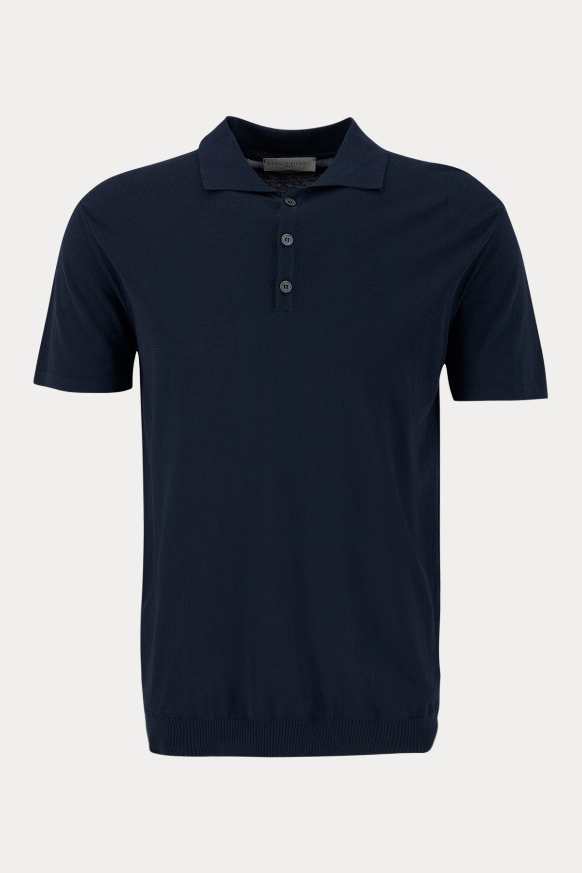 Manifattura İnce Örgü Polo Yaka T-shirt-T-shirt-Libas