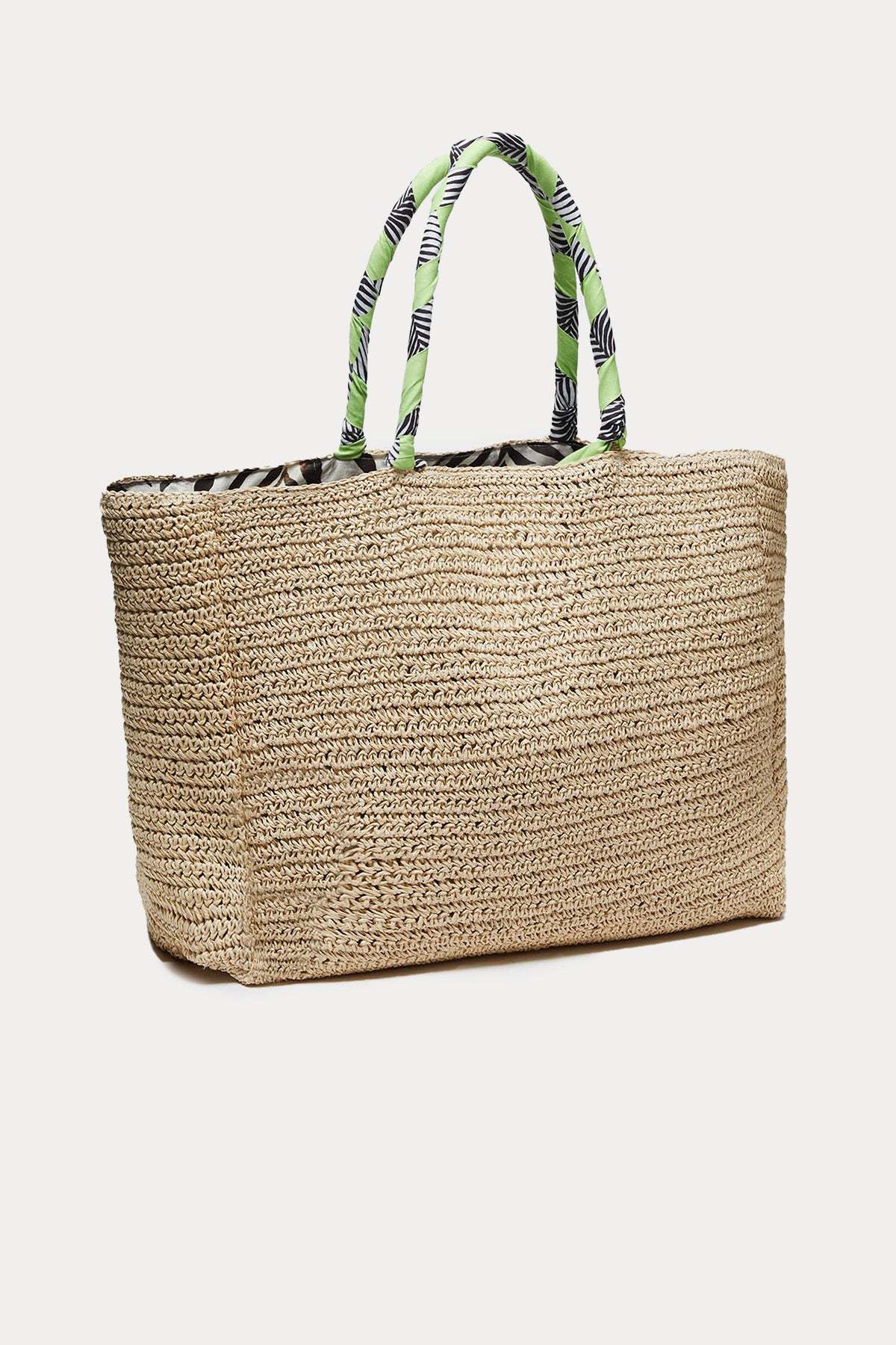 Liu Jo Logolu Hasır Örgü Shopping Bag Çanta