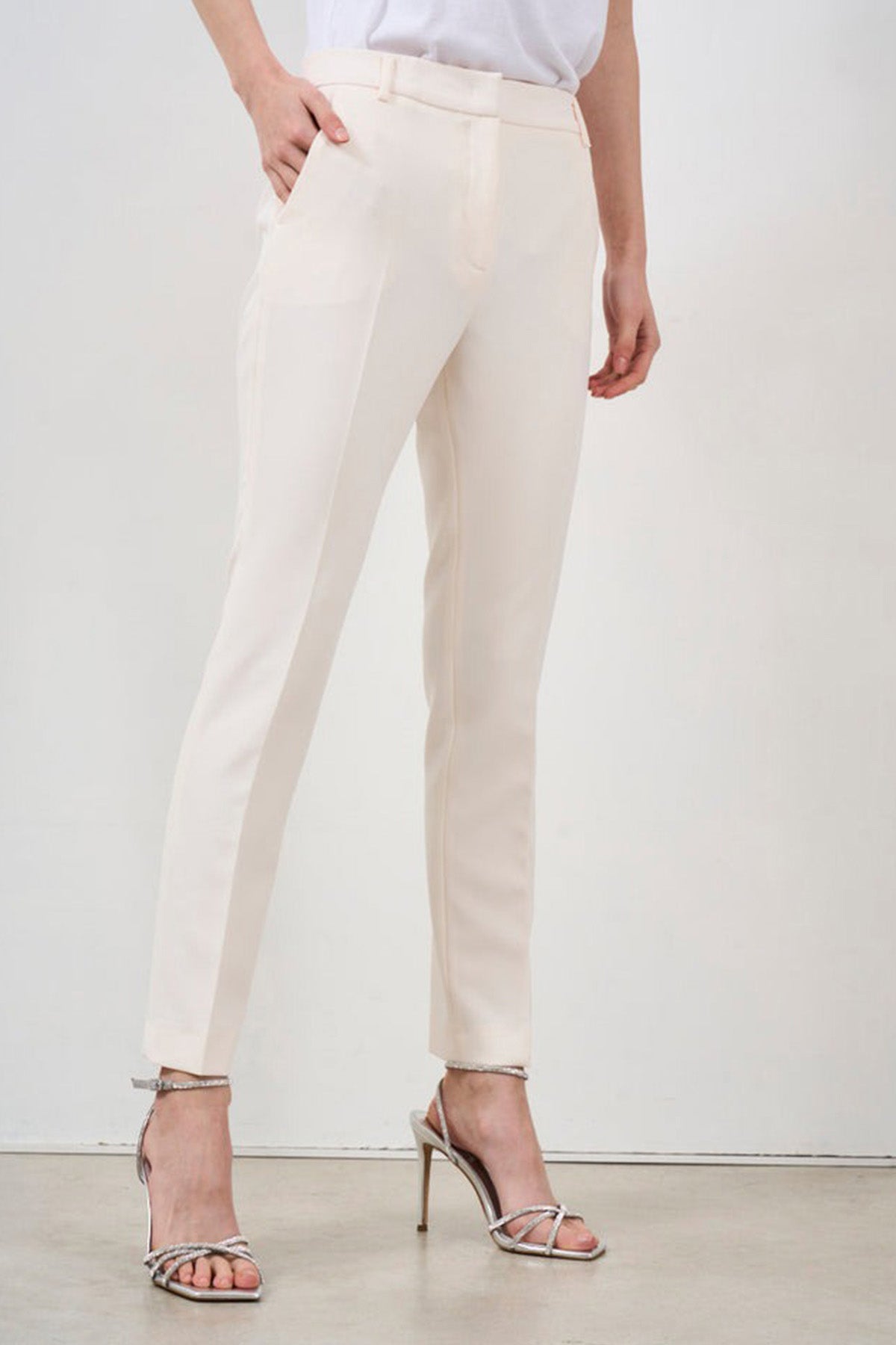 Liu Jo Slim Fit Yandan Cepli Streç Pantolon