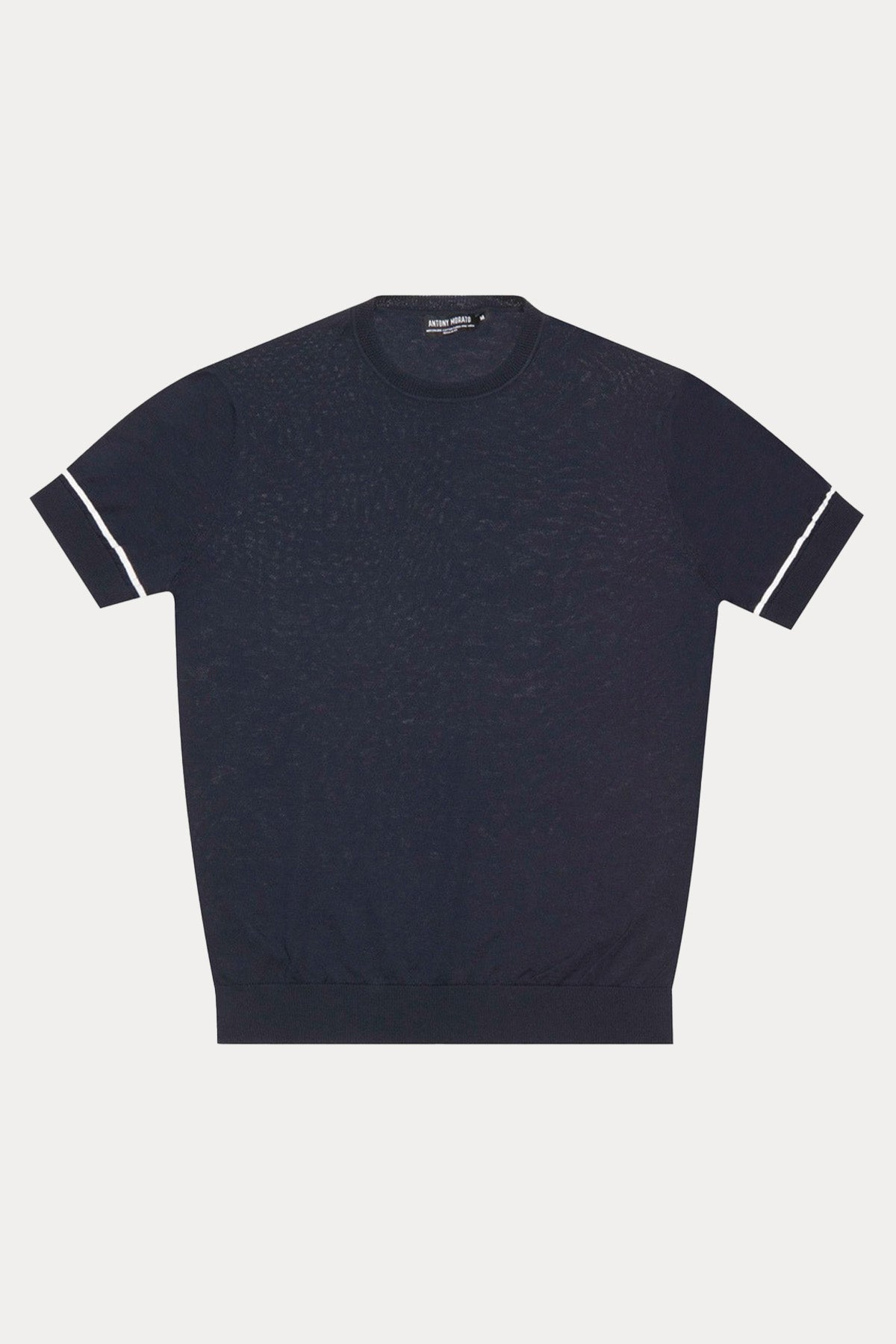 Antony Morato Regular Fit Yuvarlak Yaka Örgü Triko T-shirt-T-shirt-Libas