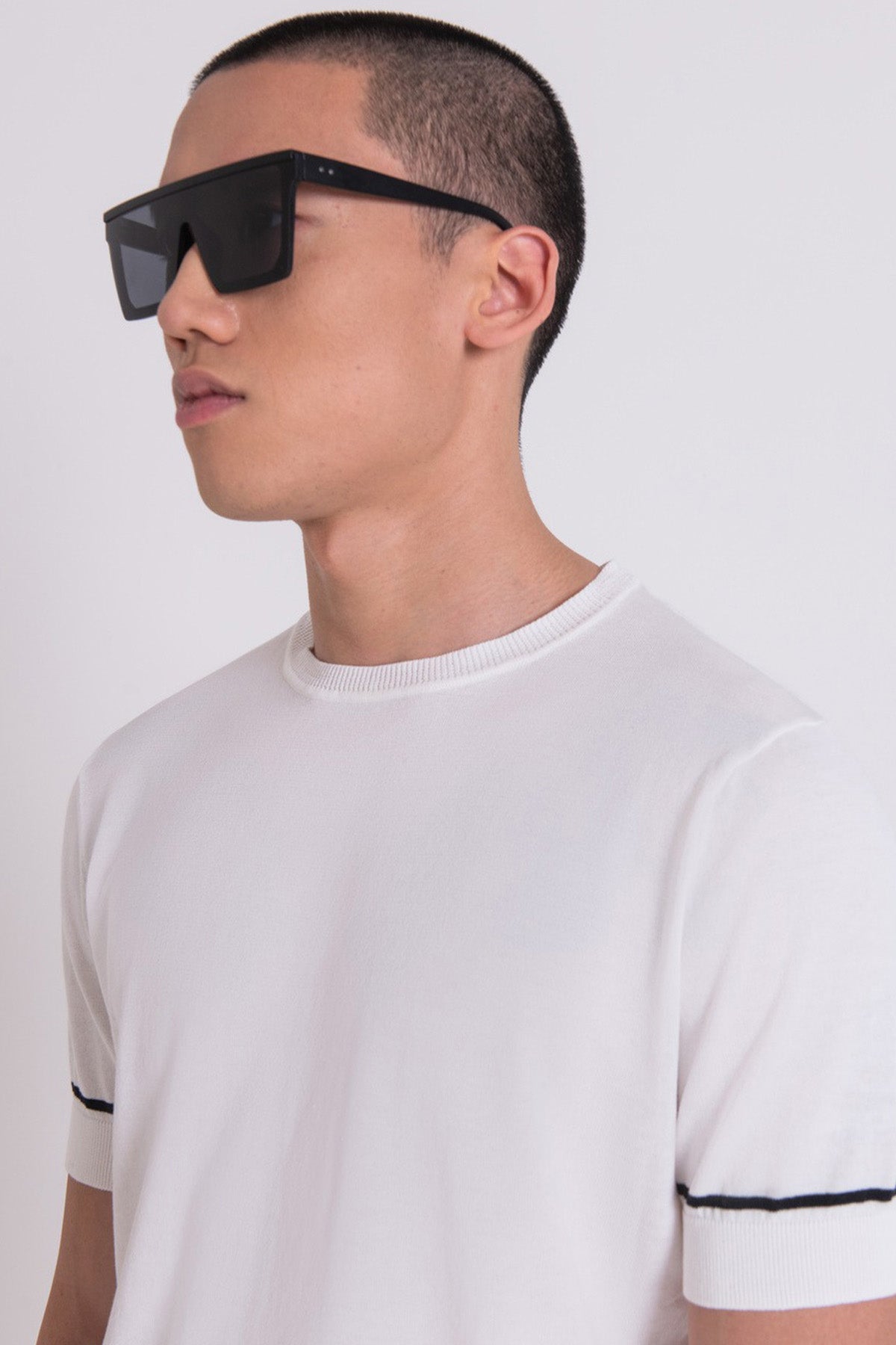Antony Morato Regular Fit Yuvarlak Yaka Örgü Triko T-shirt-T-shirt-Libas