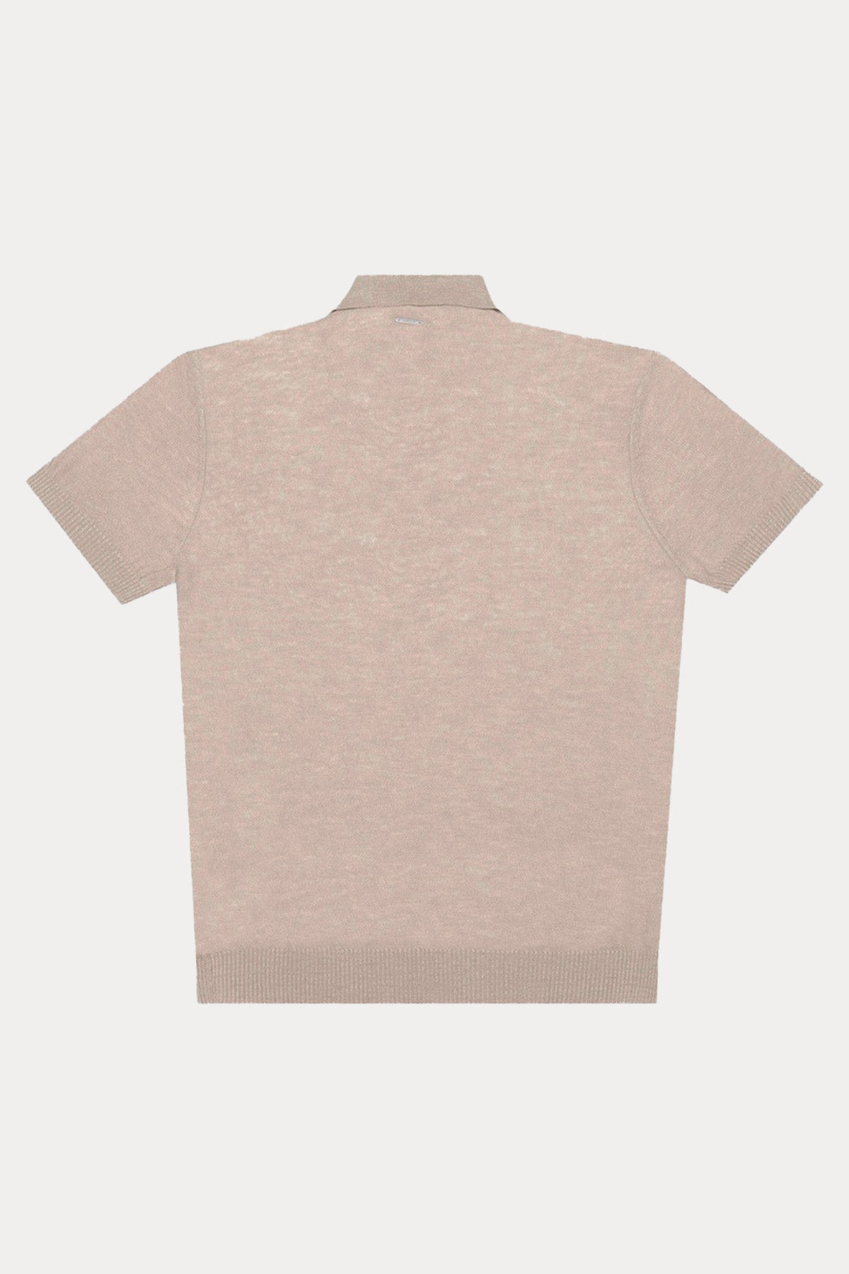 Antony Morato Regular Fit Keten Örgü Polo Yaka T-shirt