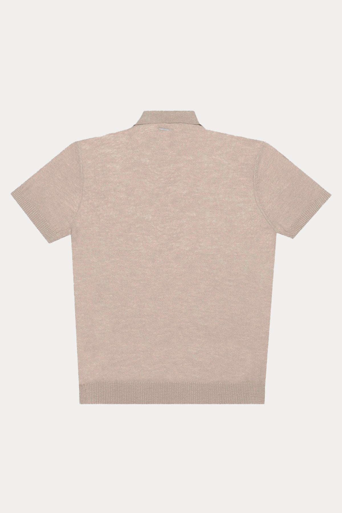 Antony Morato Regular Fit Keten Örgü Polo Yaka T-shirt-T-shirt-Libas