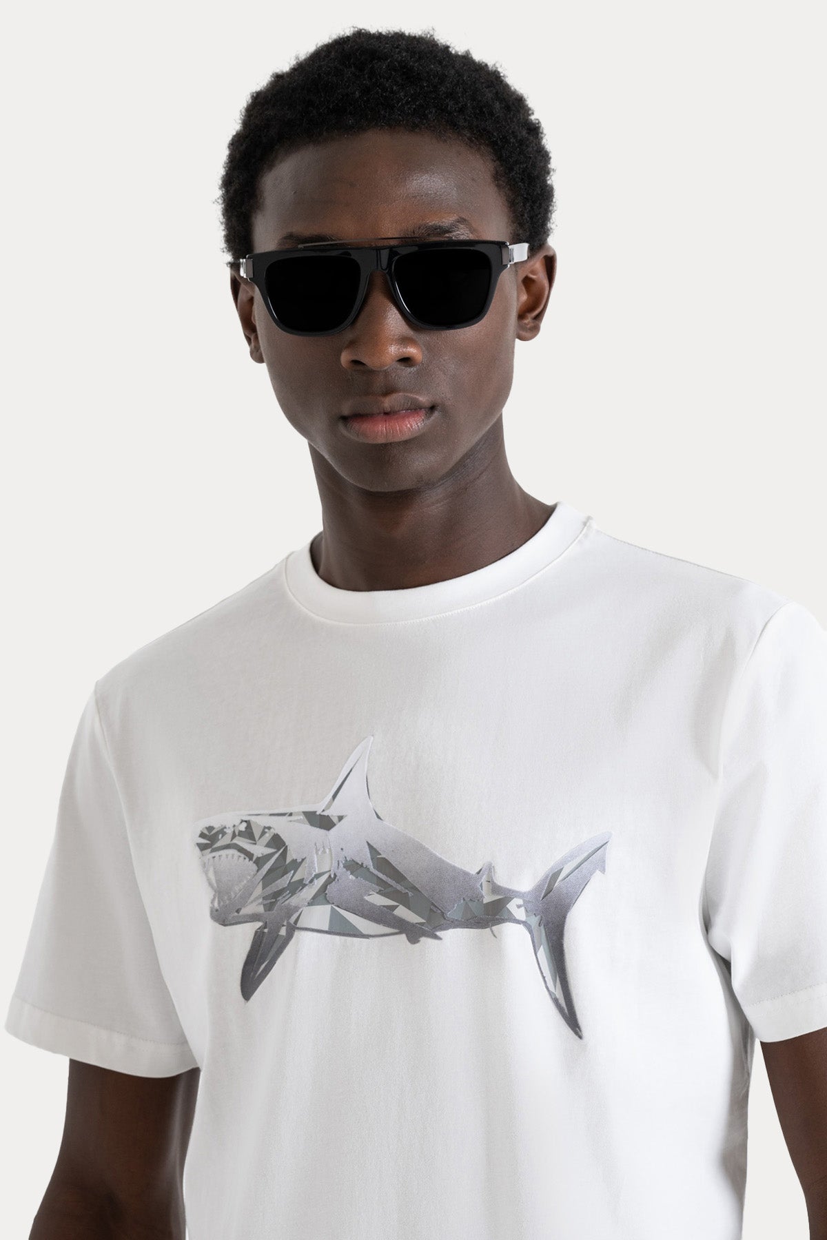 Antony Morato Regular Fit Yuvarlak Yaka Desenli T-shirt-T-shirt-Libas
