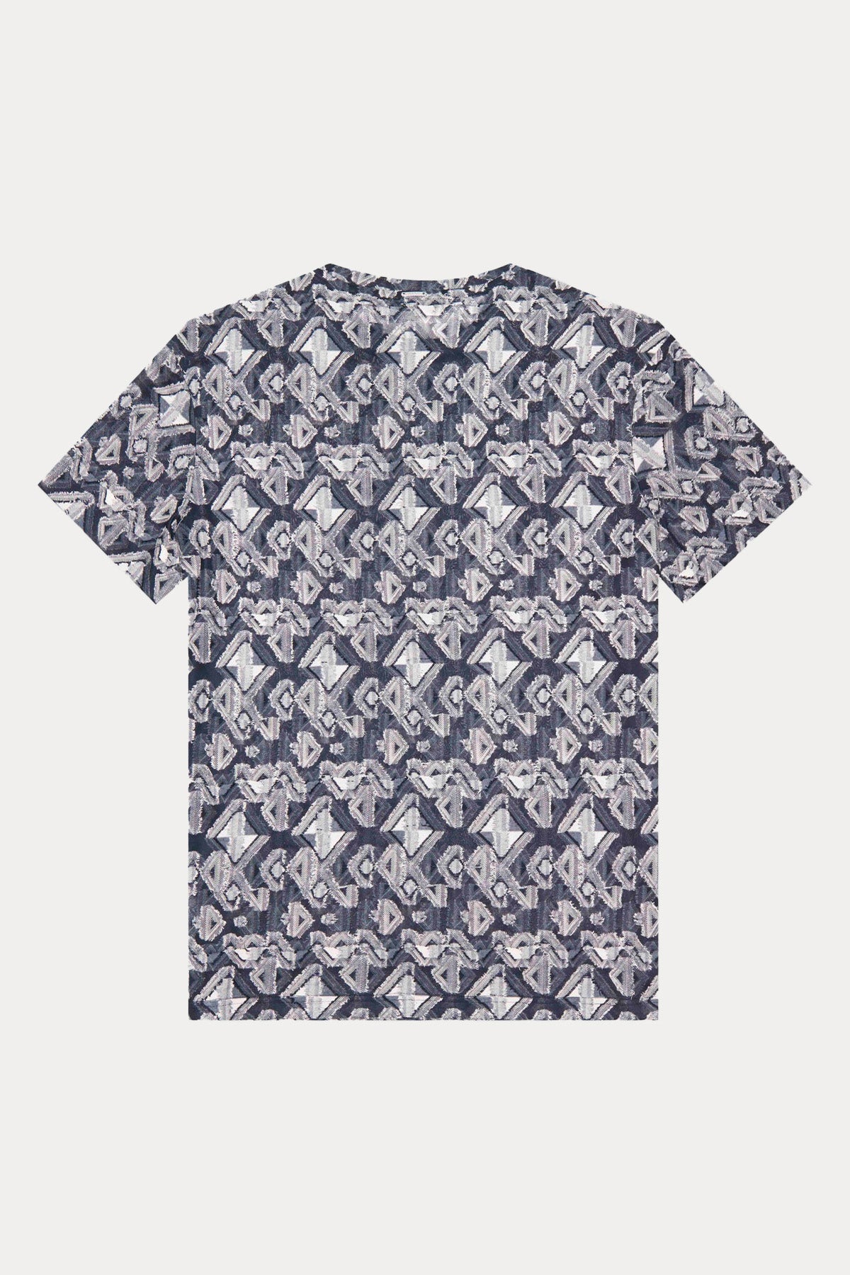 Antony Morato Relaxed Fit Yuvarlak Yaka Desenli T-shirt-T-shirt-Libas