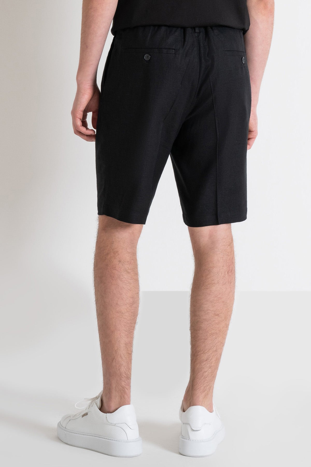 Antony Morato Çift Pile Beli Lastikli Yandan Cepli Şort