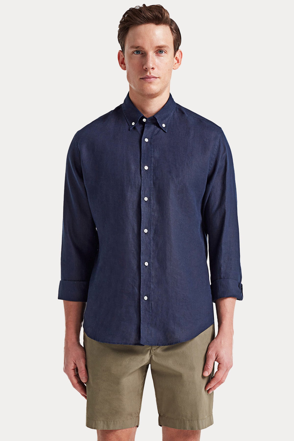 Bluemint Martin Comfort Fit Keten Gömlek