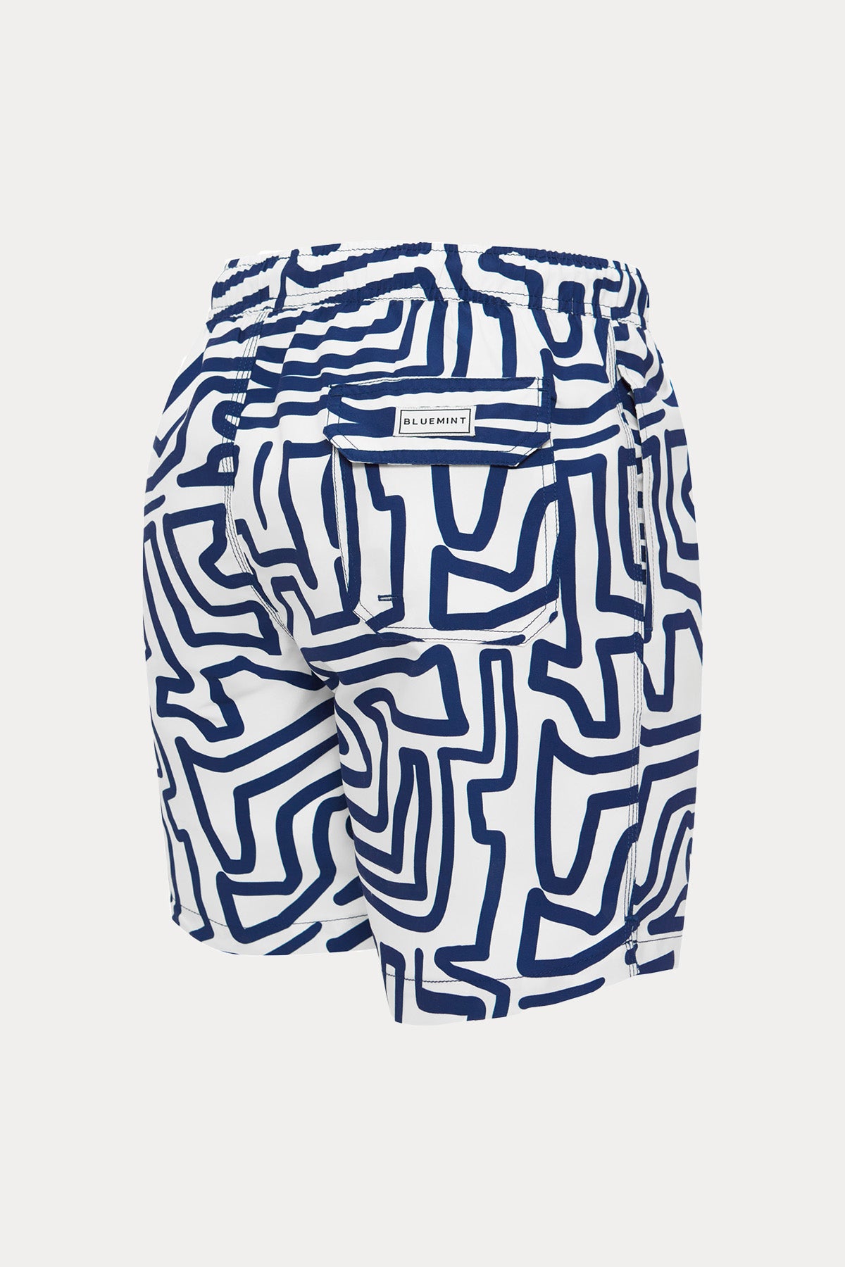 Bluemint Arthus White Maze Şort Mayo