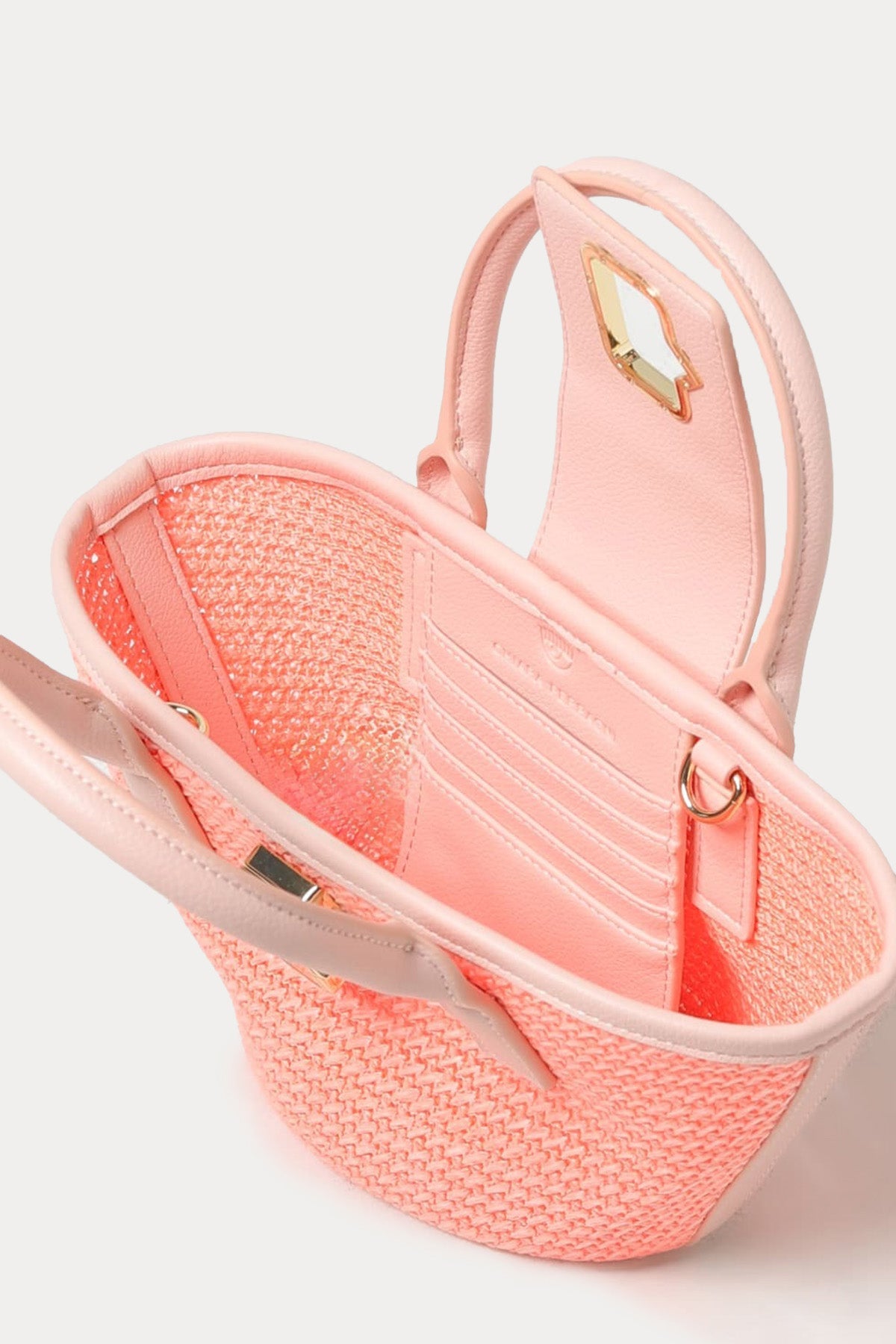 Chiara Ferragni Göz Logolu Hasır Shopping Bag Çanta