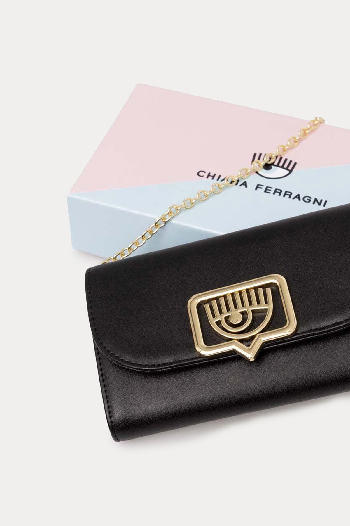 Chiara Ferragni Göz Logolu Omuz Çantası