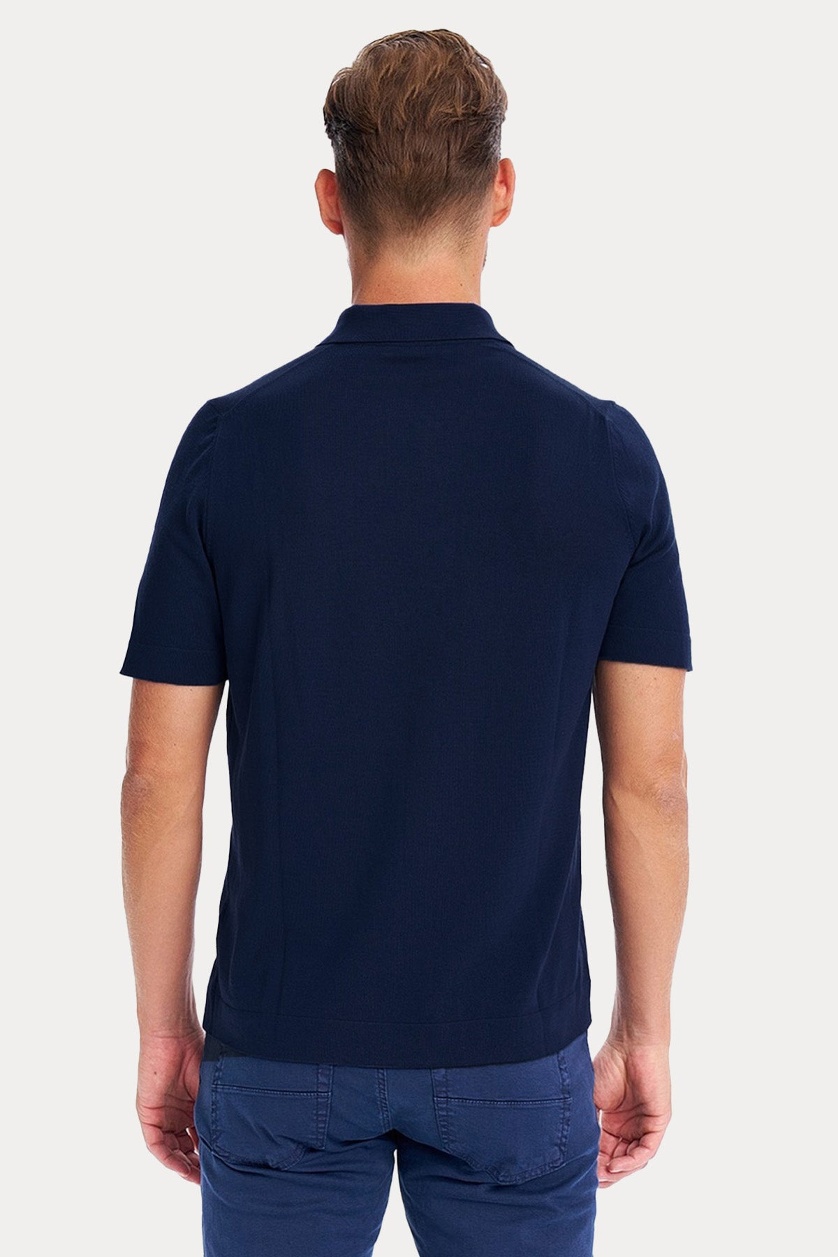 Gran Sasso Polo Yaka T-shirt-T-shirt-Libas