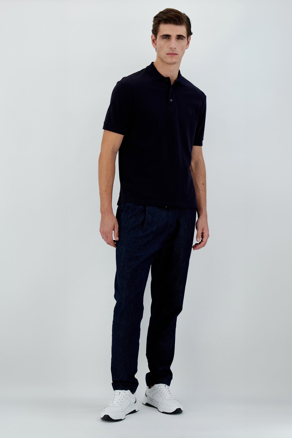 Herno Polo Yaka Logolu T-shirt