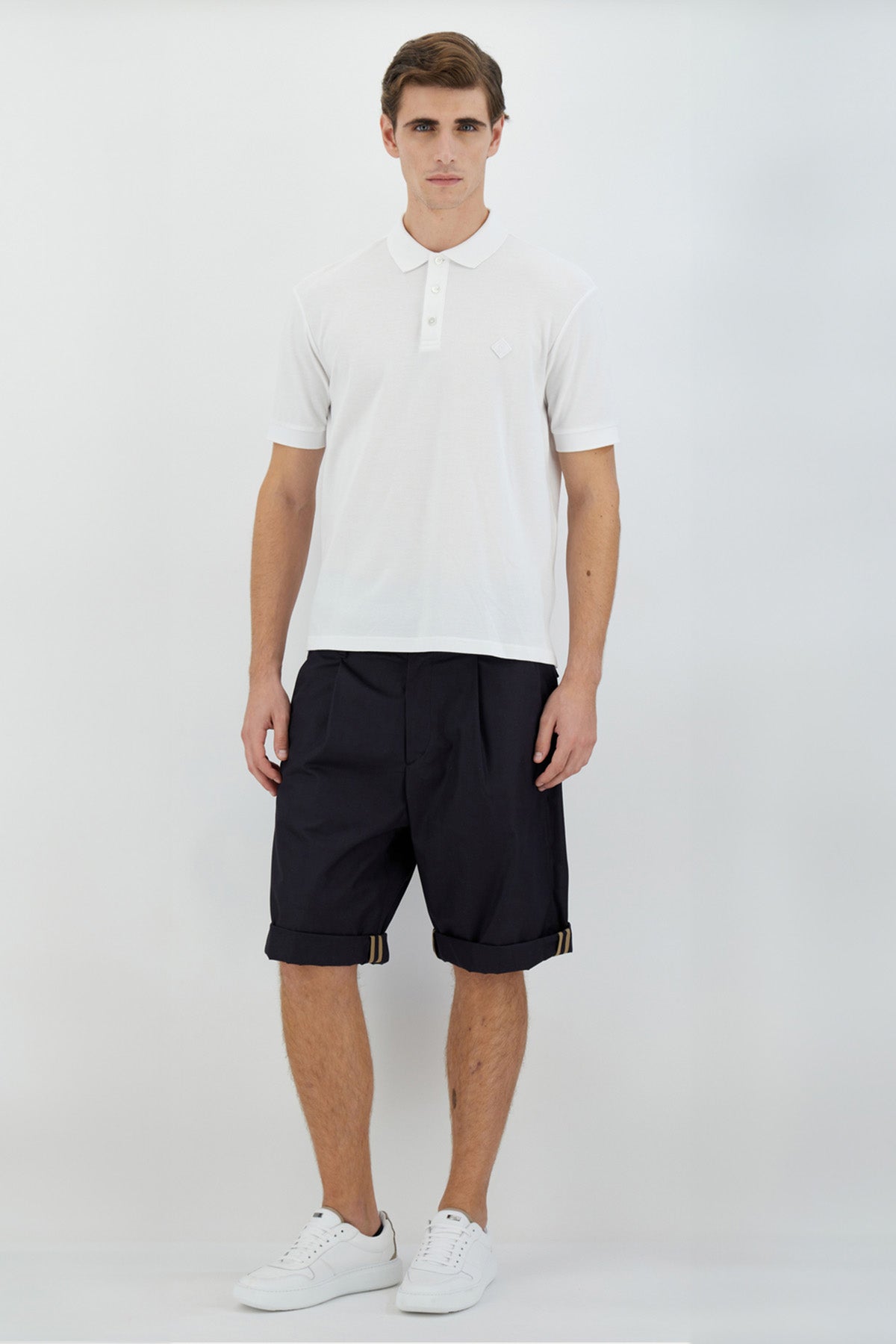 Herno Polo Yaka Logolu T-shirt