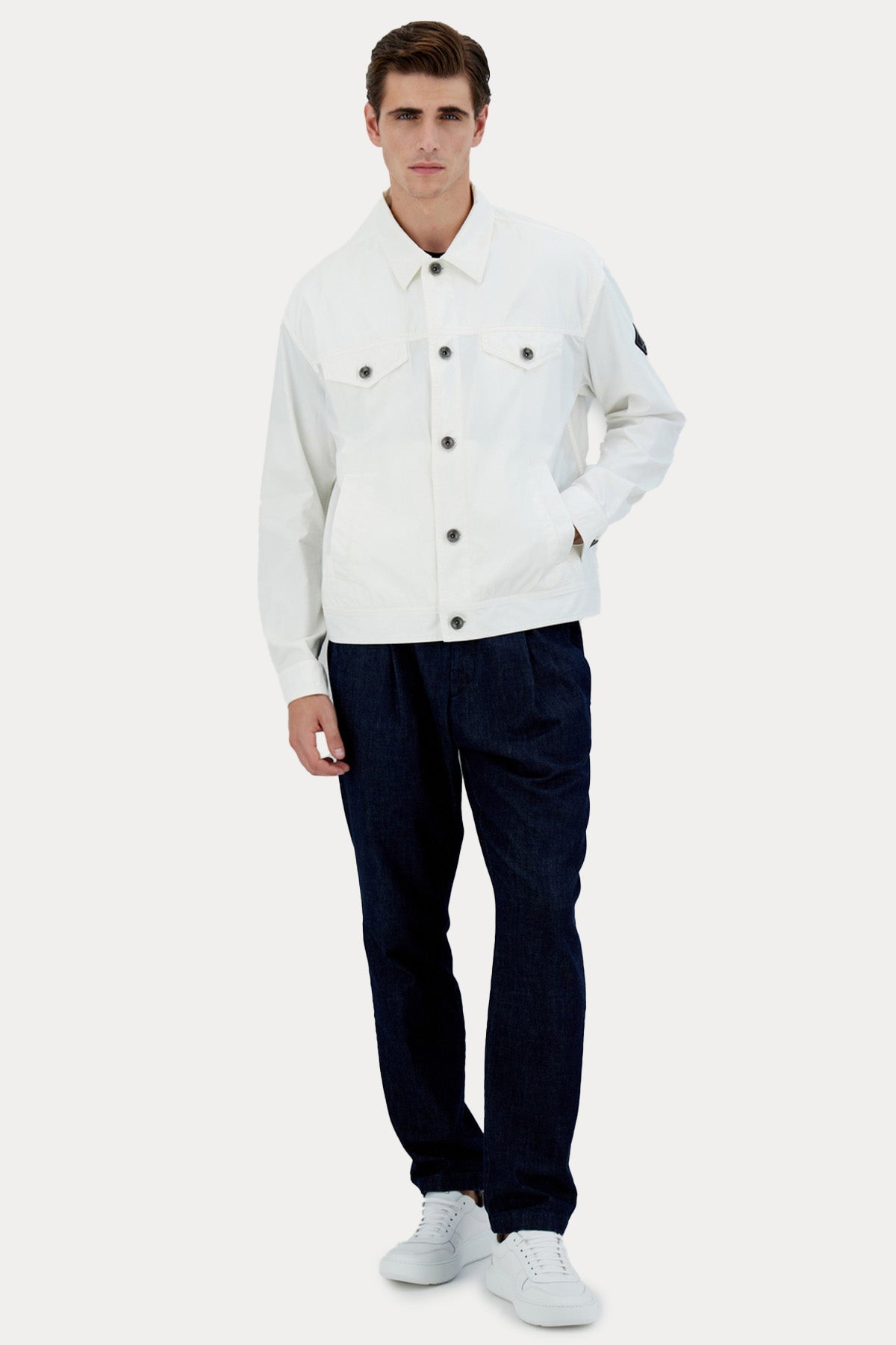 Herno Cep Detaylı Logolu Ceket