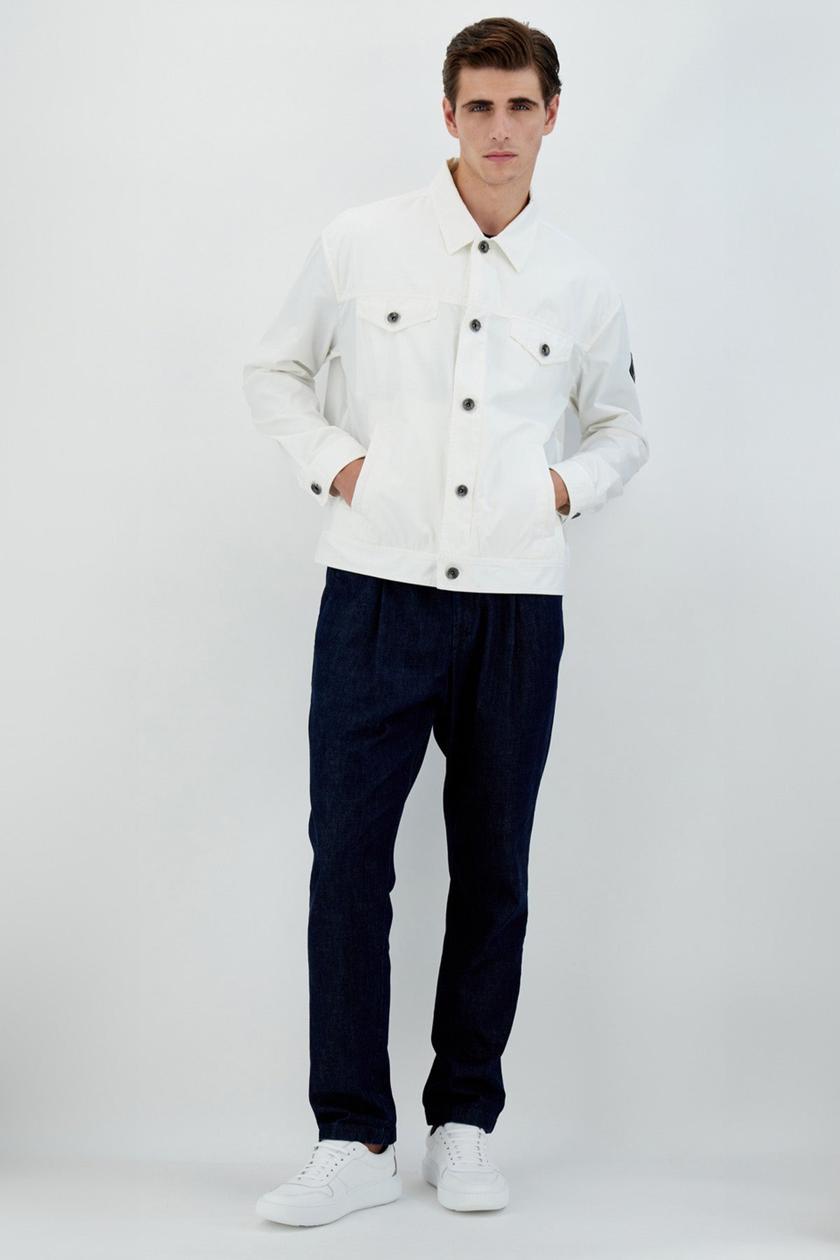 Herno Cep Detaylı Logolu Ceket