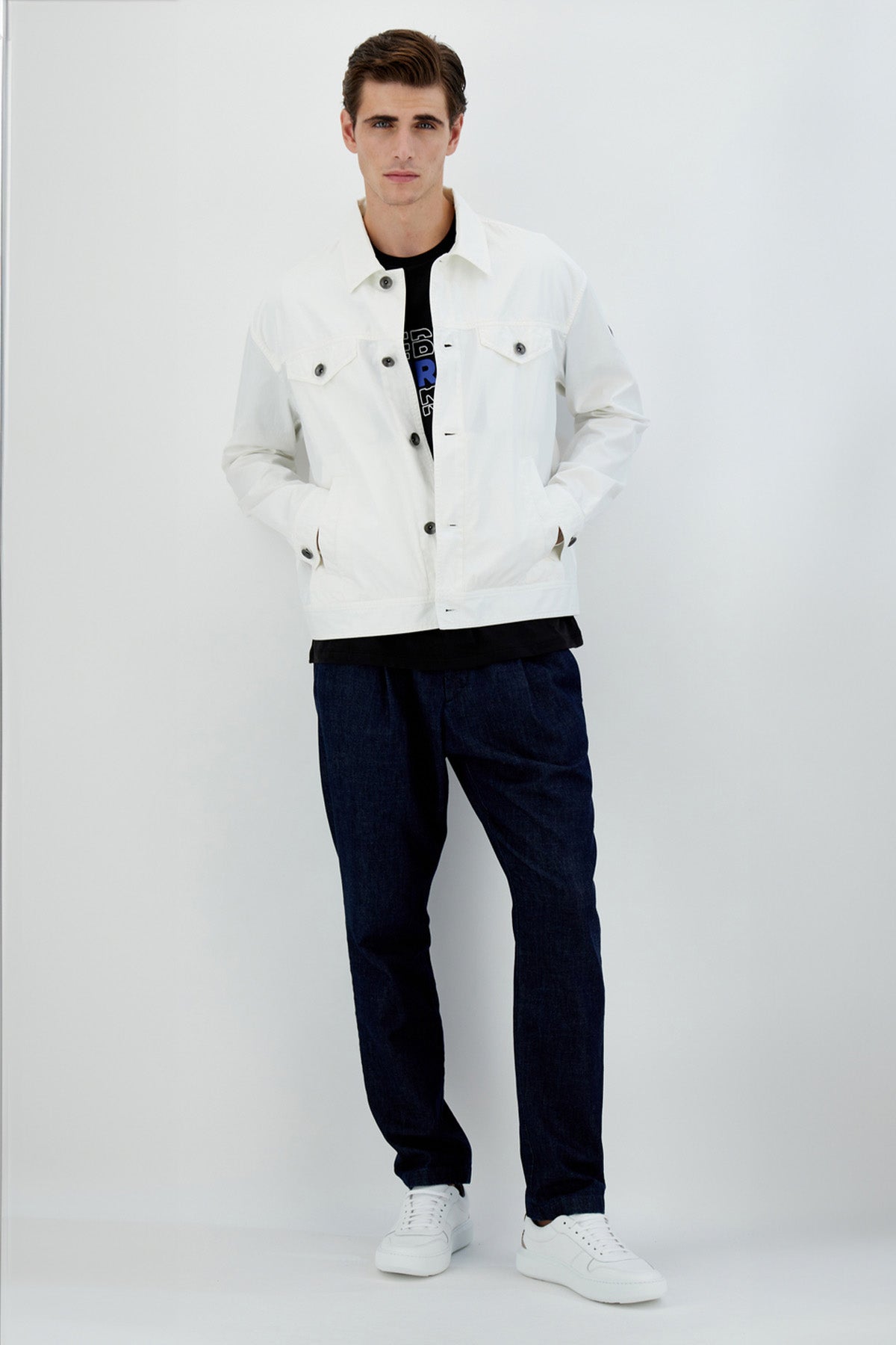 Herno Cep Detaylı Logolu Ceket