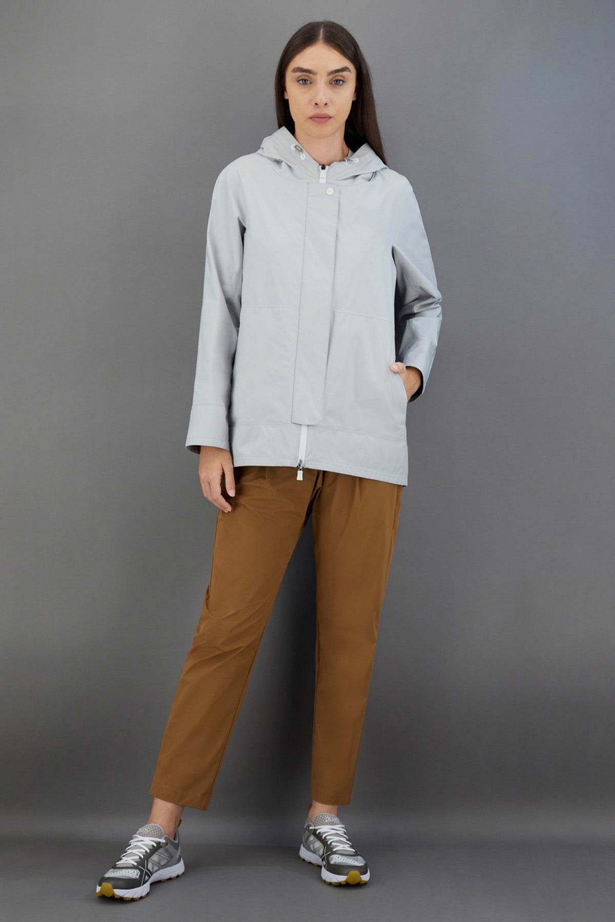 Herno Gro Tex Kapüşonlu Mont