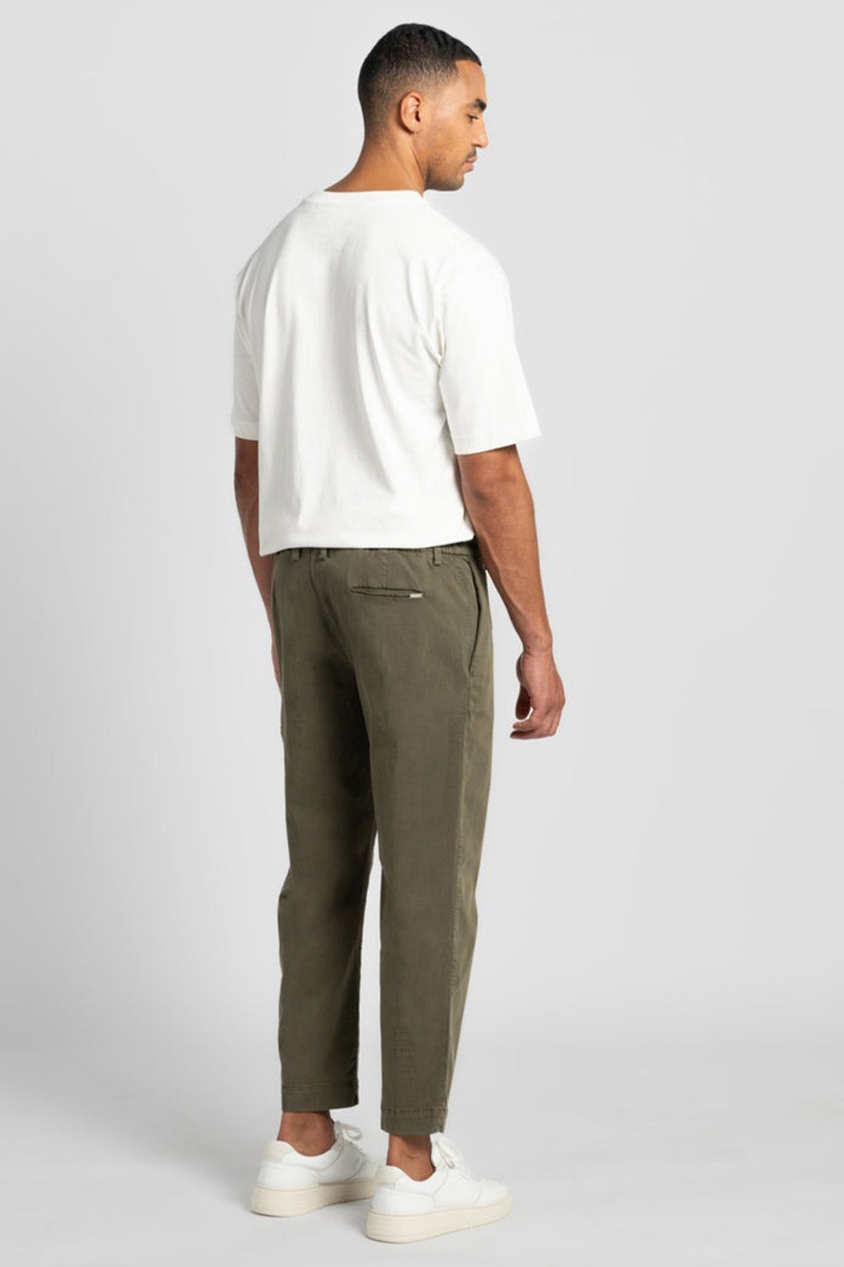 Goldgarn Collini Cool Fit Tek Pile Beli Lastikli Kargo Cepli Pantolon-Pantolon-Libas