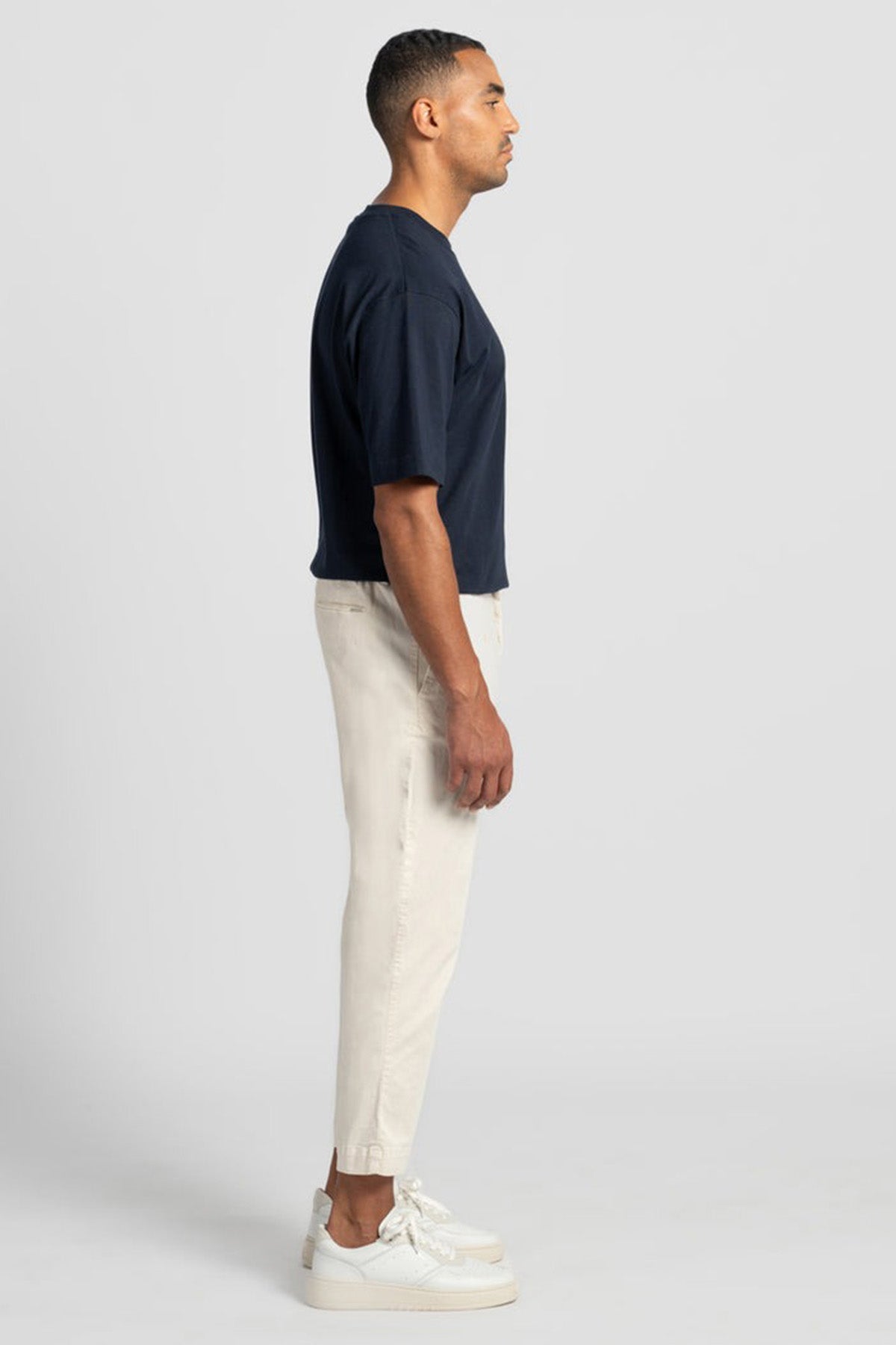 Goldgarn Collini Cool Fit Tek Pile Beli Lastikli Kargo Cepli Pantolon-Pantolon-Libas