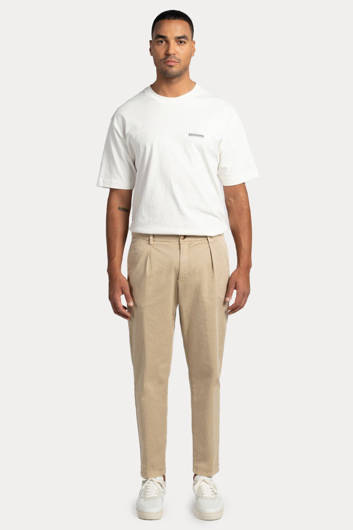 Goldgarn N1 Cool Fit Tek Pileli Yandan Cepli Pantolon