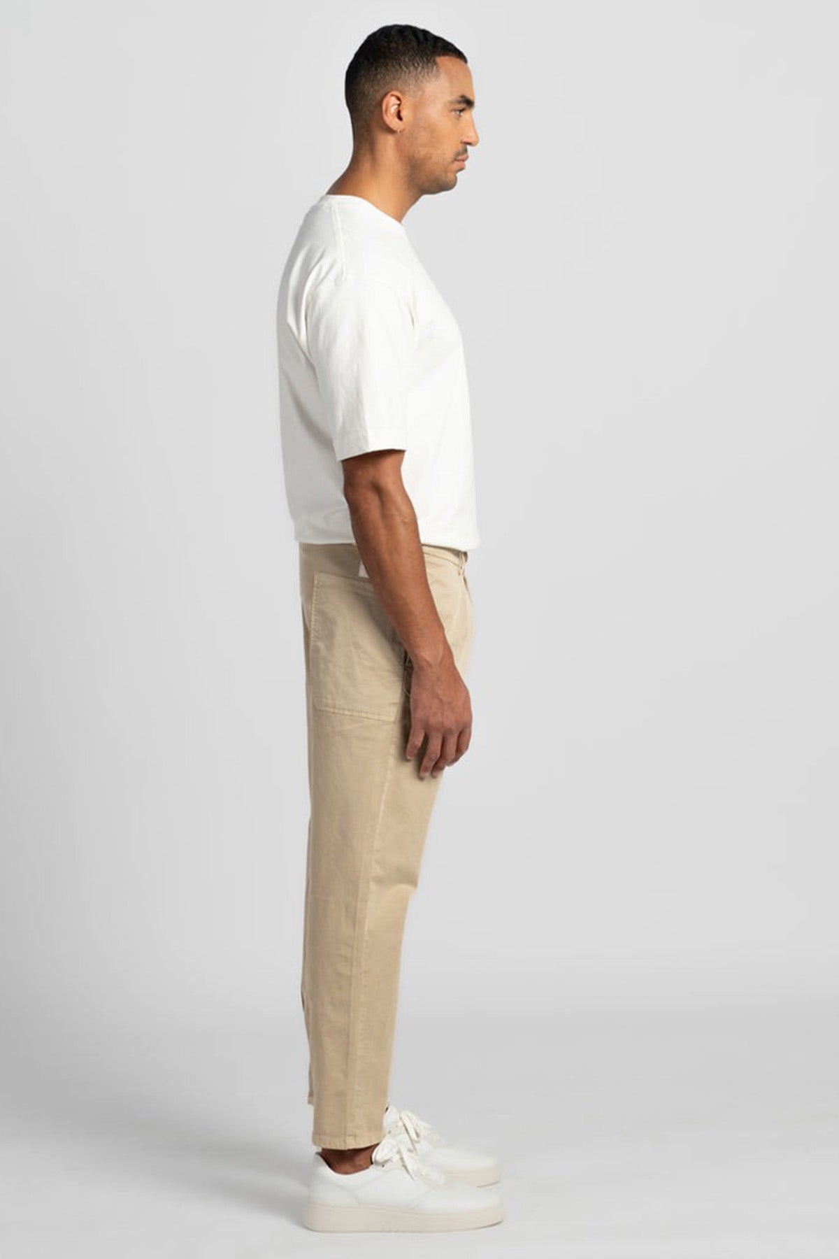 Goldgarn N1 Cool Fit Tek Pileli Yandan Cepli Pantolon