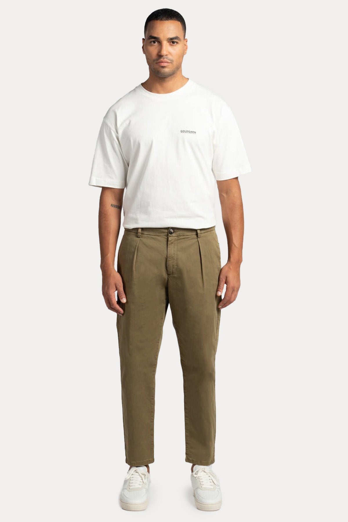 Goldgarn N1 Cool Fit Tek Pileli Yandan Cepli Pantolon-Pantolon-Libas
