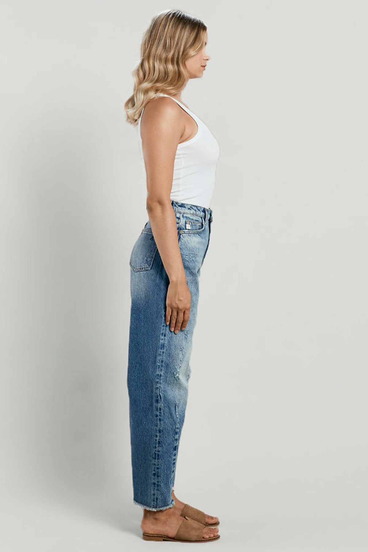 Goldgarn X-Tra Balloon Fit Crop Jeans-Jeans-Libas