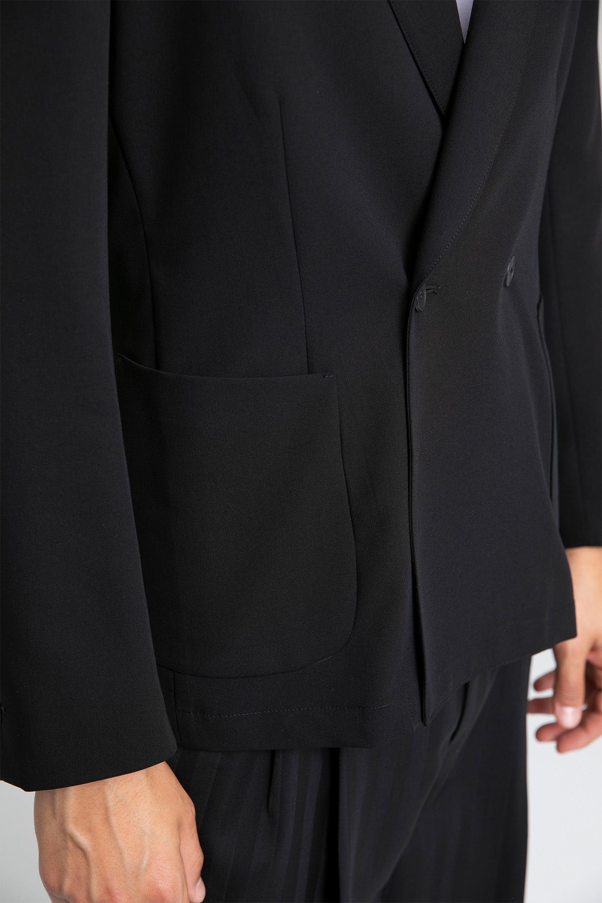 Tombolini Slim Fit Kruvaze Blazer Ceket-Ceket-Libas