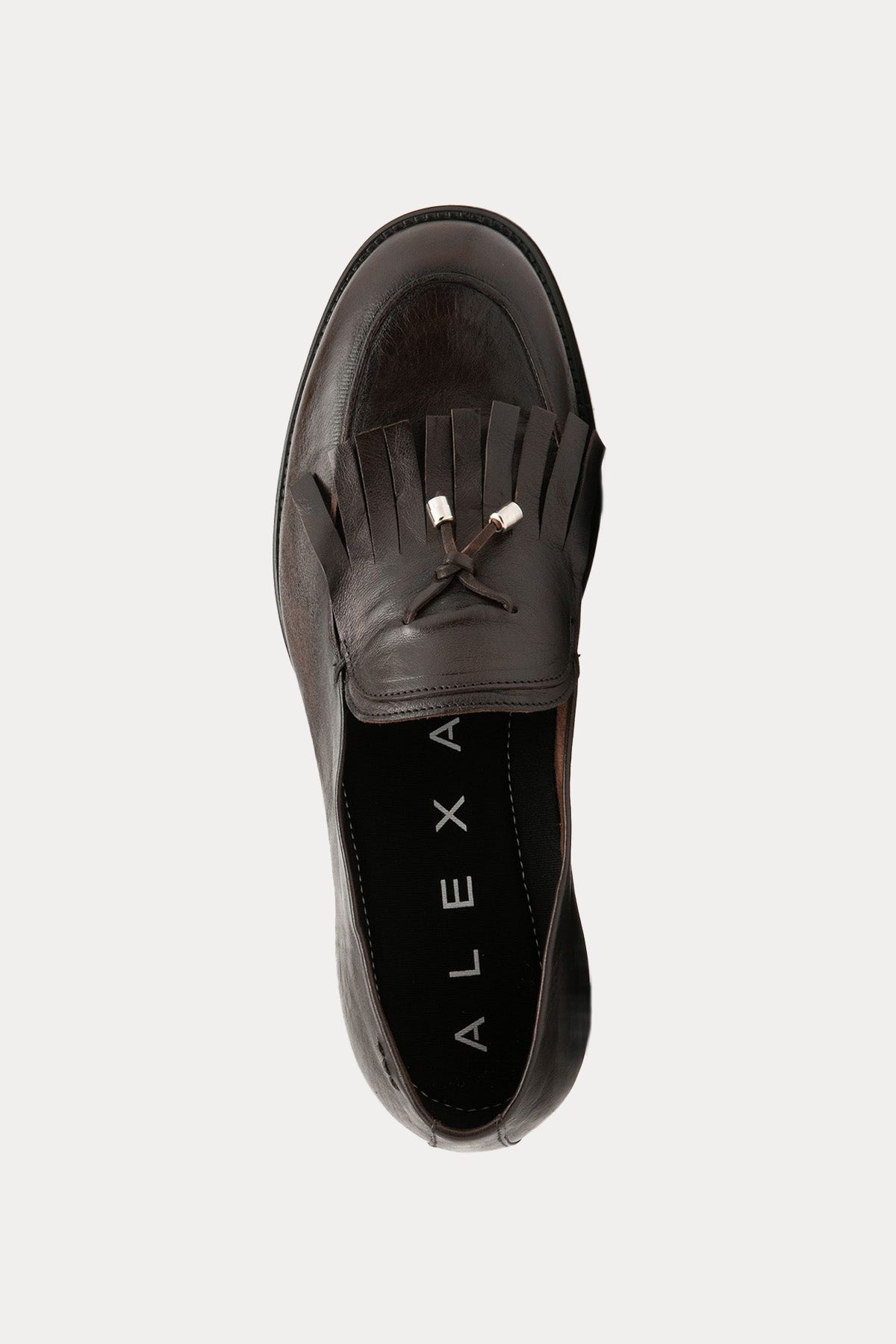 Alexander Hotto Püsküllü Deri Loafer Ayakkabı