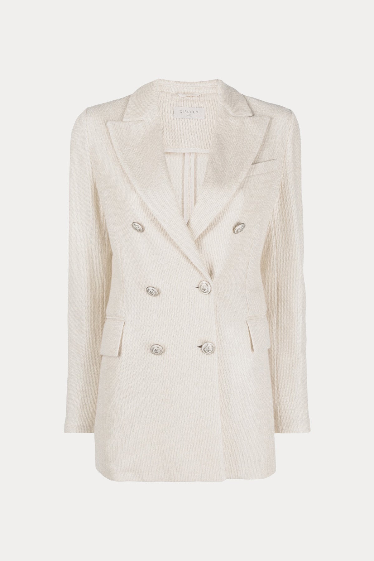 Circolo 1901 Spor Kruvaze Blazer Ceket-Ceket-Libas