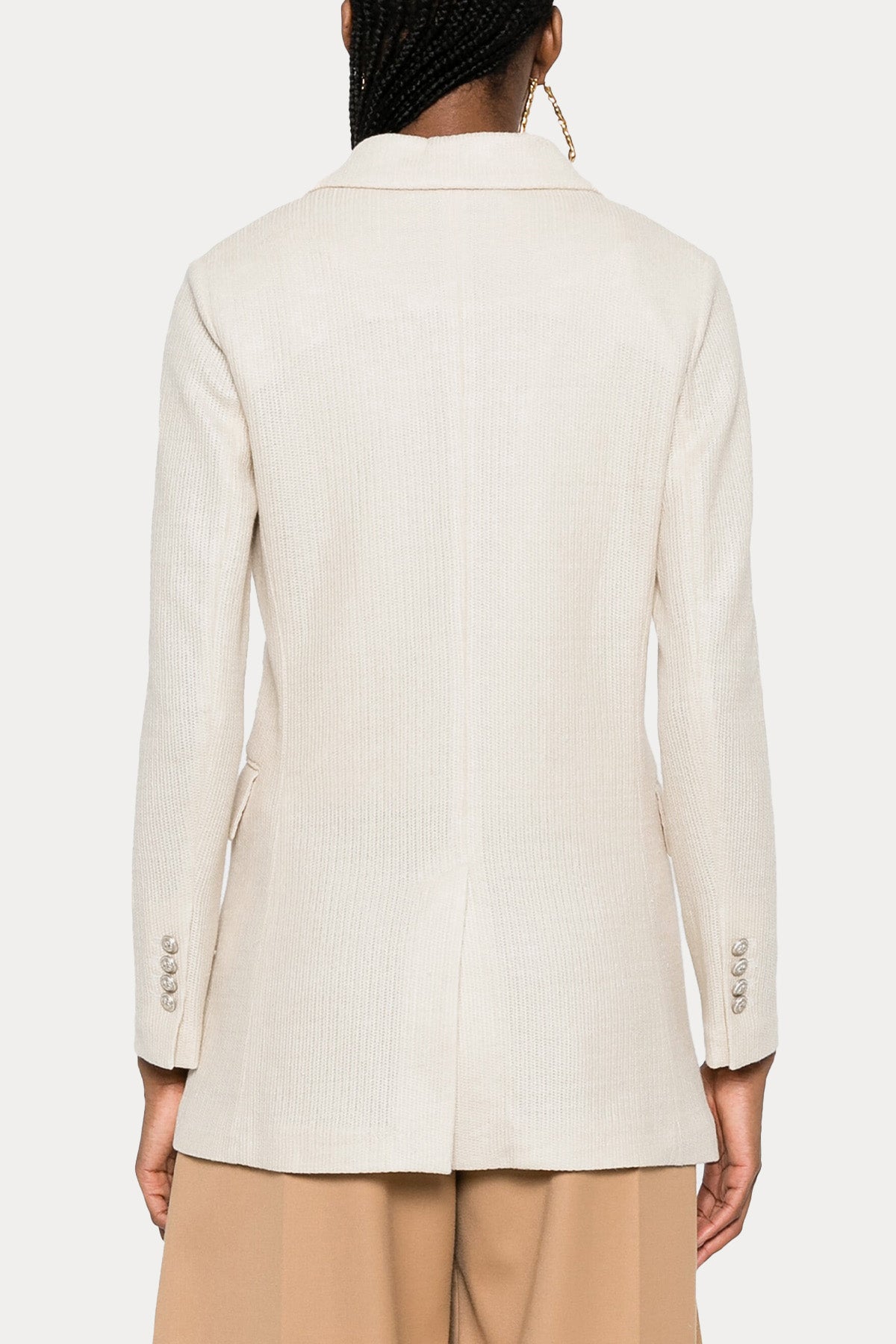 Circolo 1901 Spor Kruvaze Blazer Ceket-Ceket-Libas