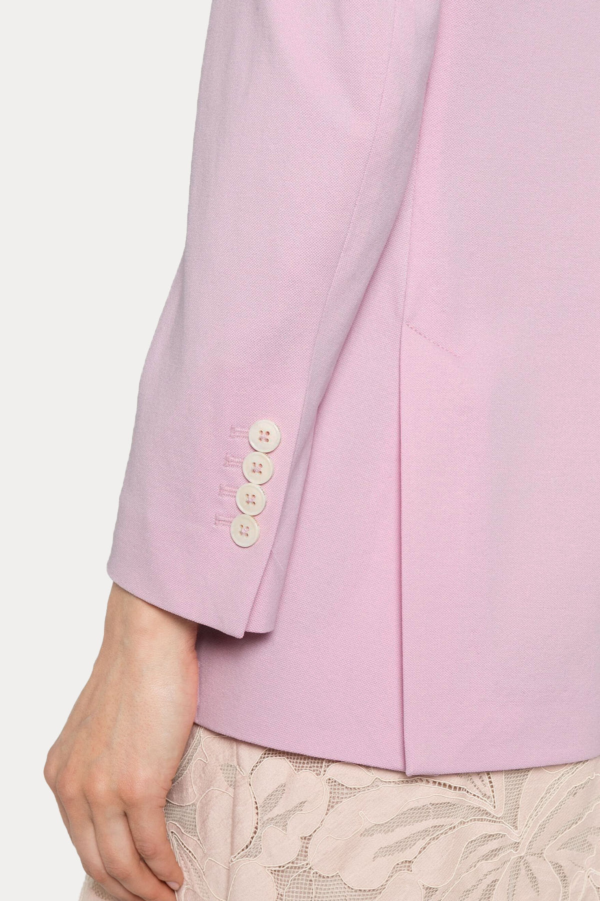 Circolo 1901 Spor Cep Detaylı Kruvaze Blazer Ceket-Ceket-Libas