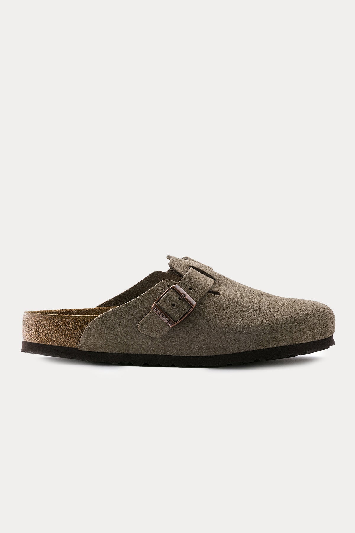 Birkenstock Boston Tek Tokalı Doğal Deri Terlik