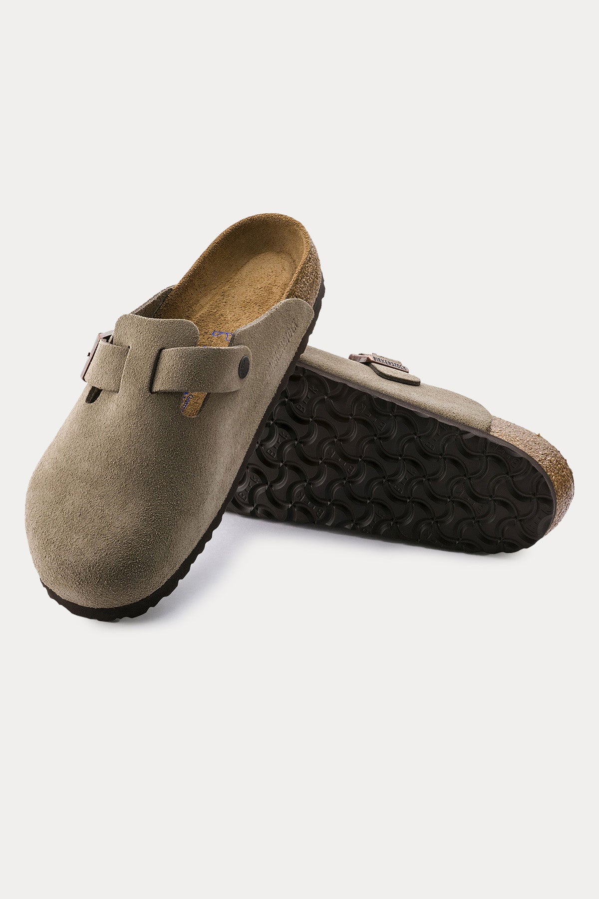 Birkenstock Boston Tek Tokalı Doğal Deri Terlik