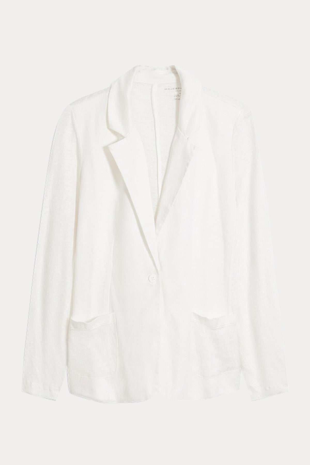 Majestic Streç İnce Örgü Blazer Ceket