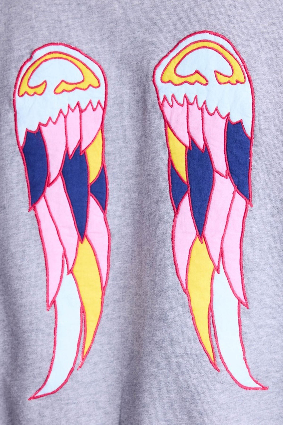 Berenice Diego Kanat Desenli Kapüşonlu Sweatshirt Ceket