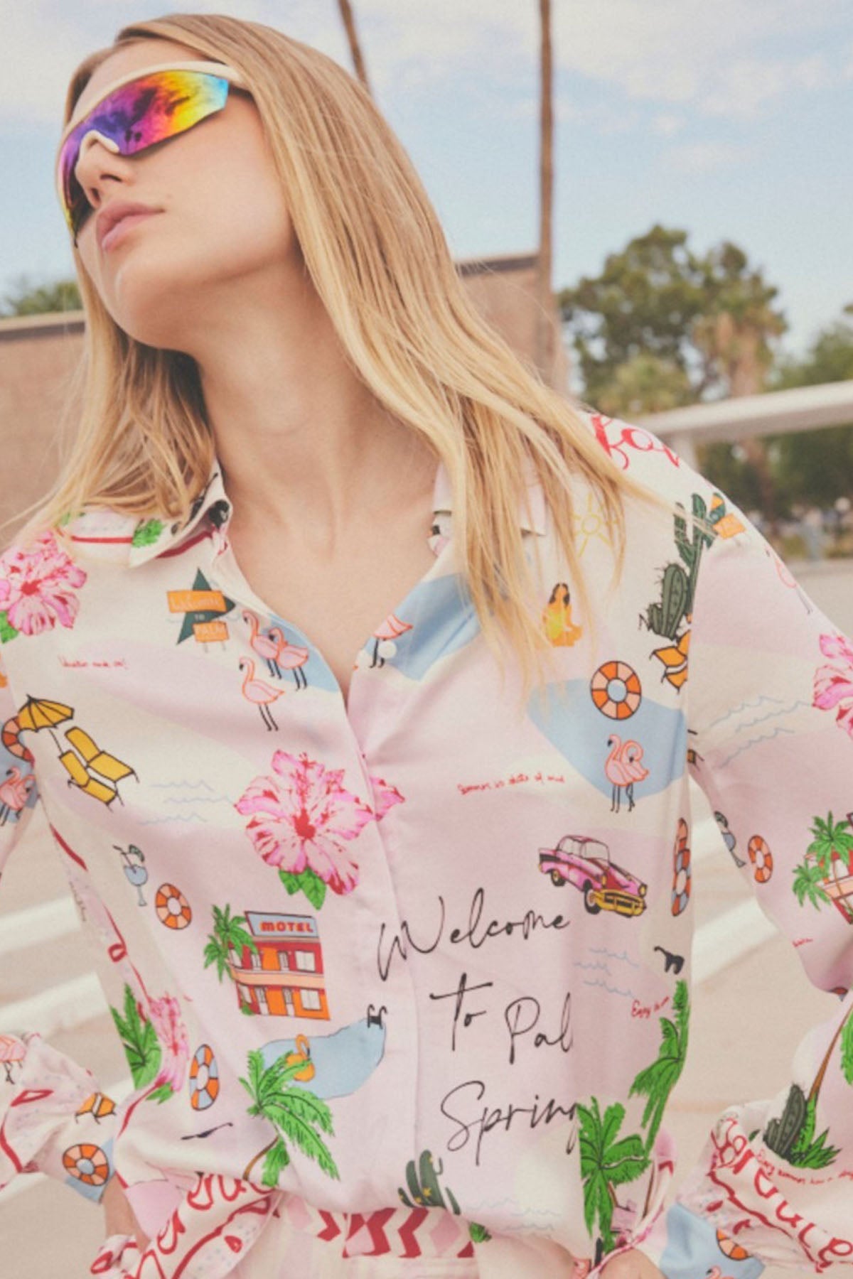 Berenice Calia Regular Fit Desenli Gömlek