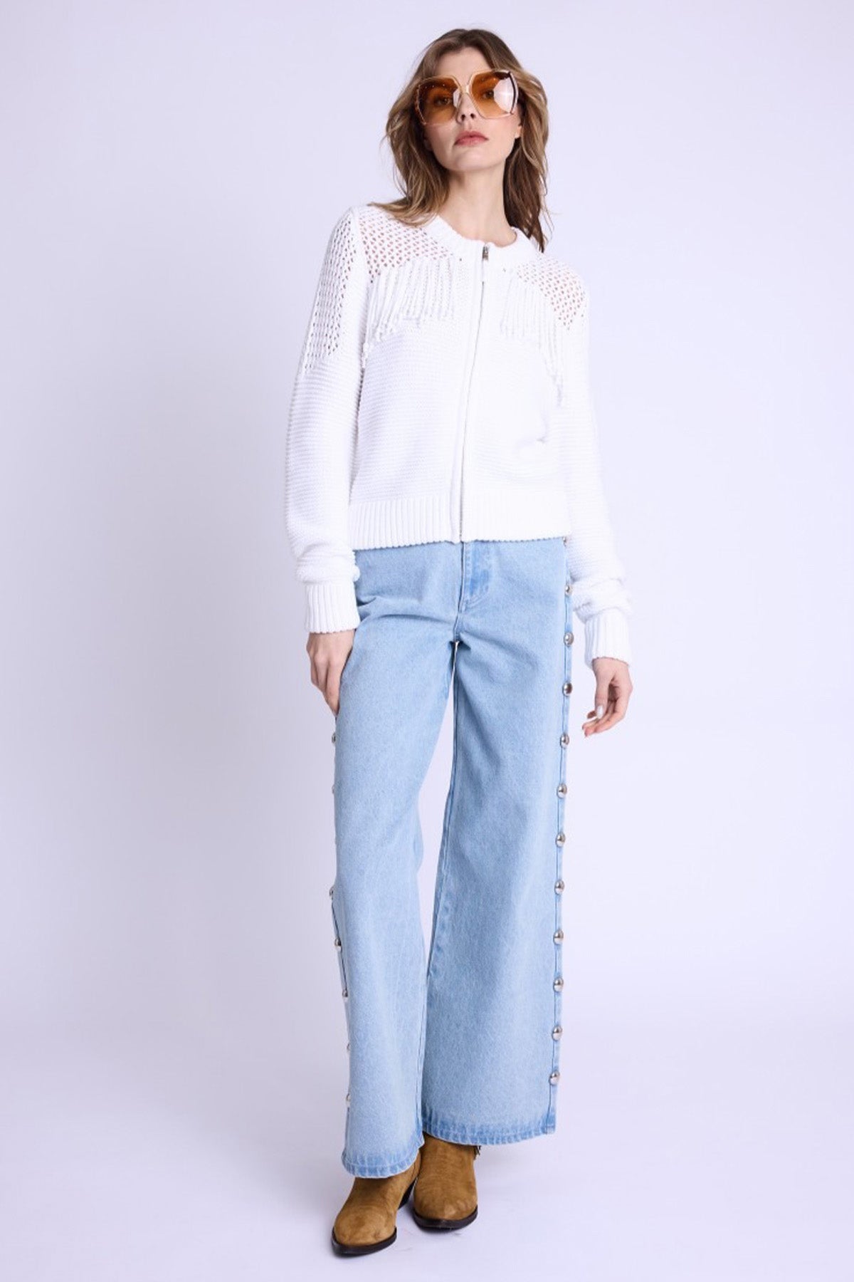 Berenice Glenda Örgü Triko Ceket